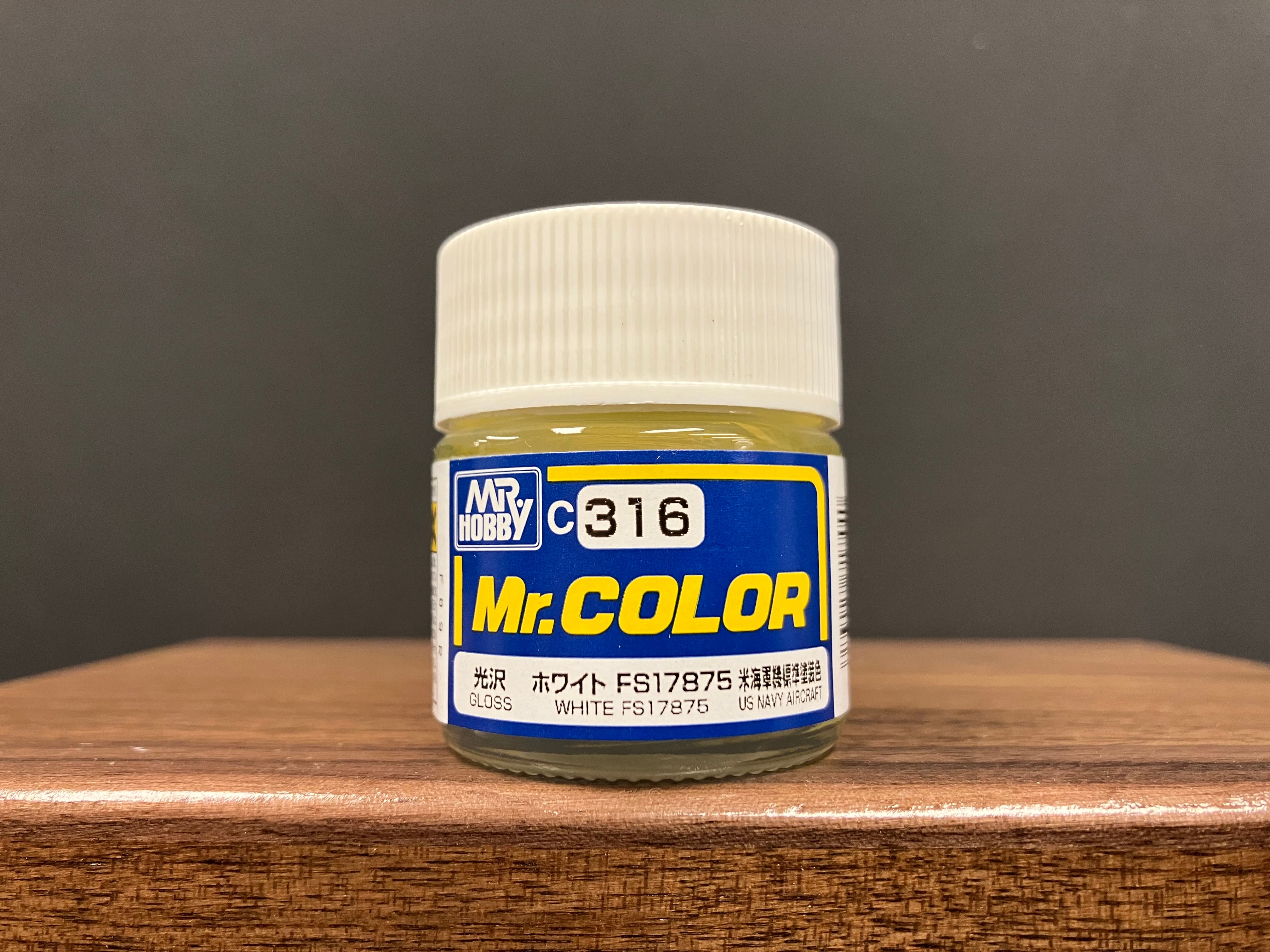 Gloss White FS17875 C316 光澤: 白色 美國海軍機標準塗裝色