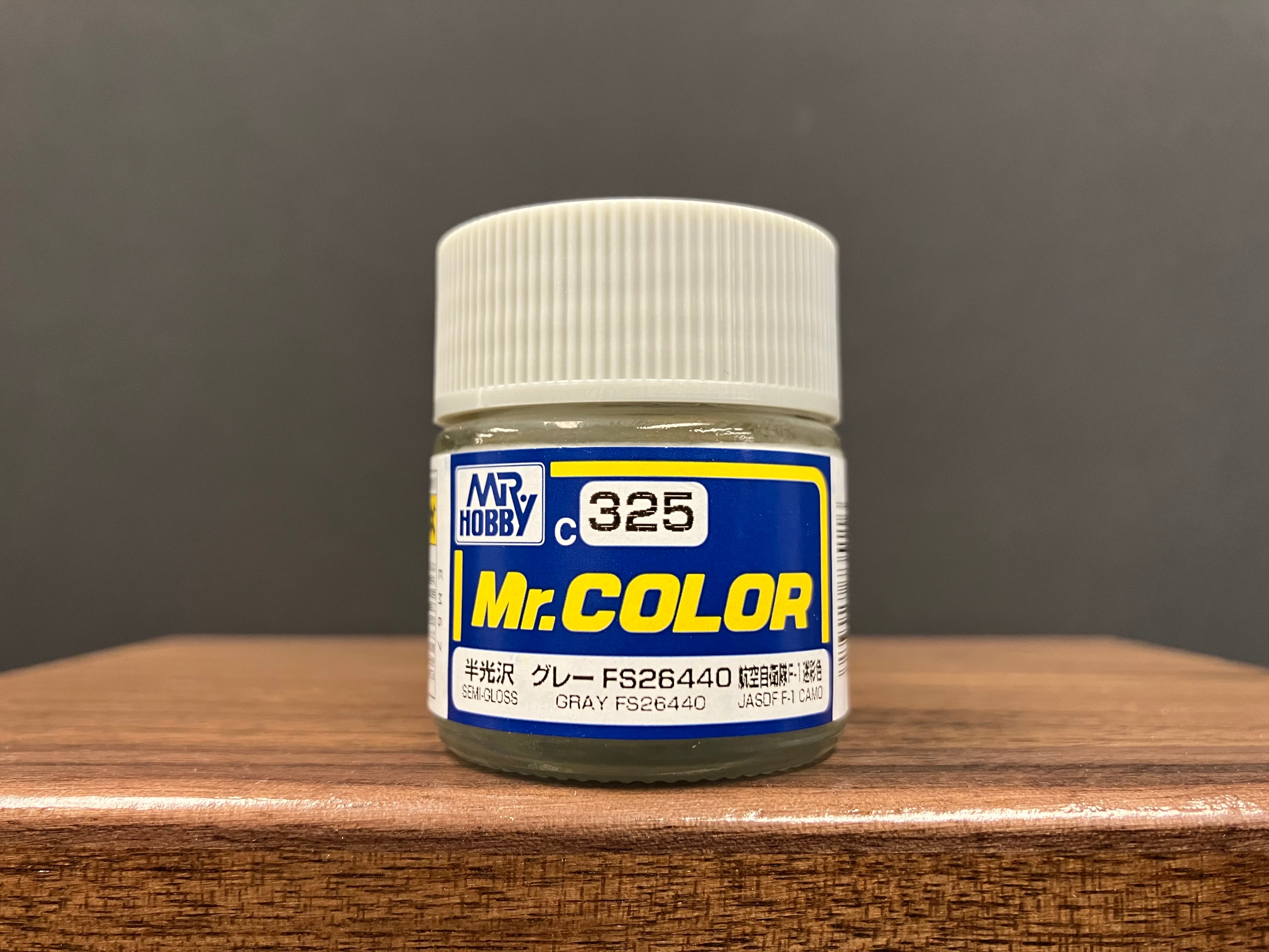 Semi-Gloss Gray FS26440 C325 半光澤: 灰色 航空自衛隊F-1迷彩色