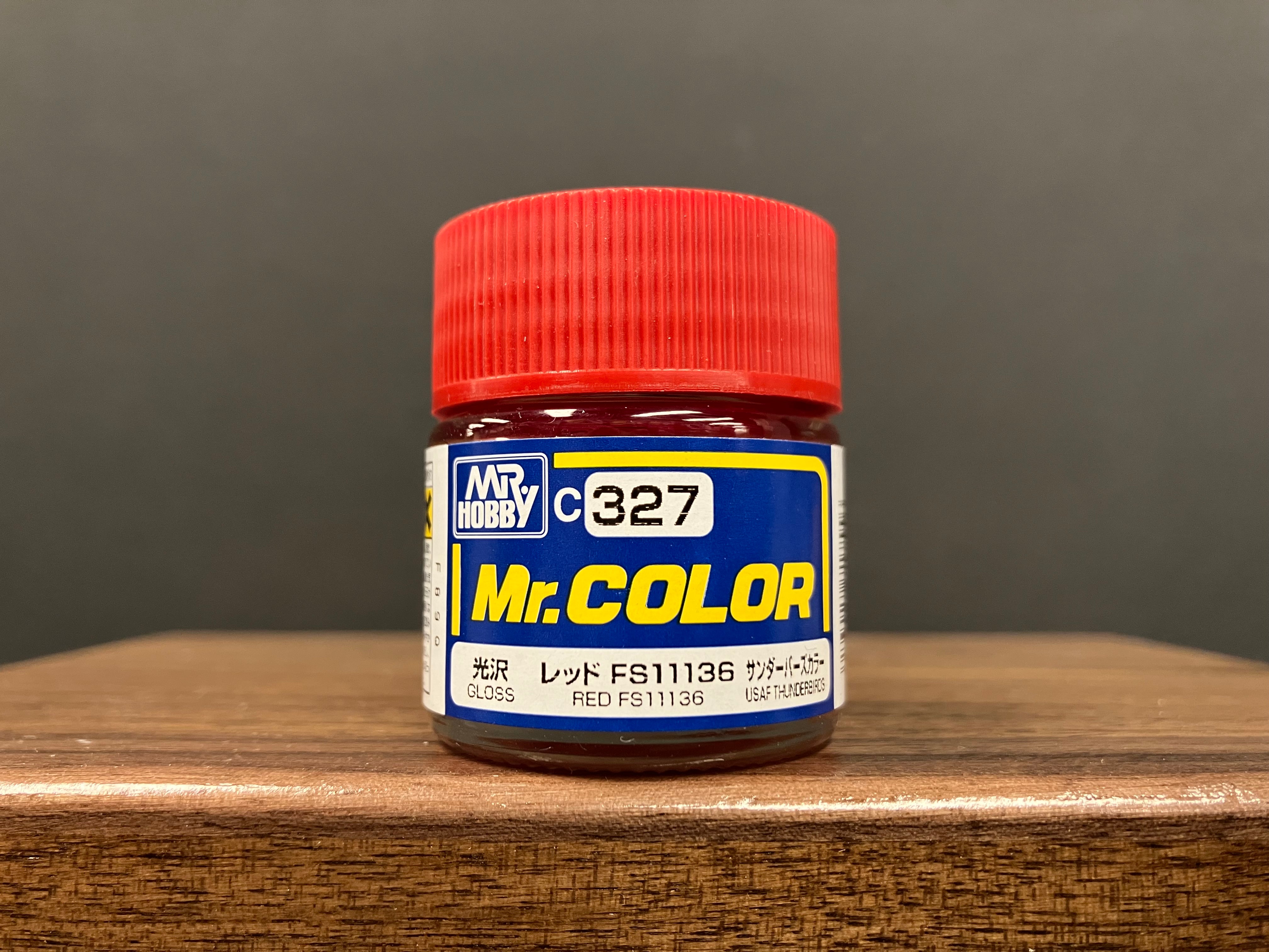 Gloss Red FS11136 C327 光澤: 紅色 美國空軍·雷鳥色