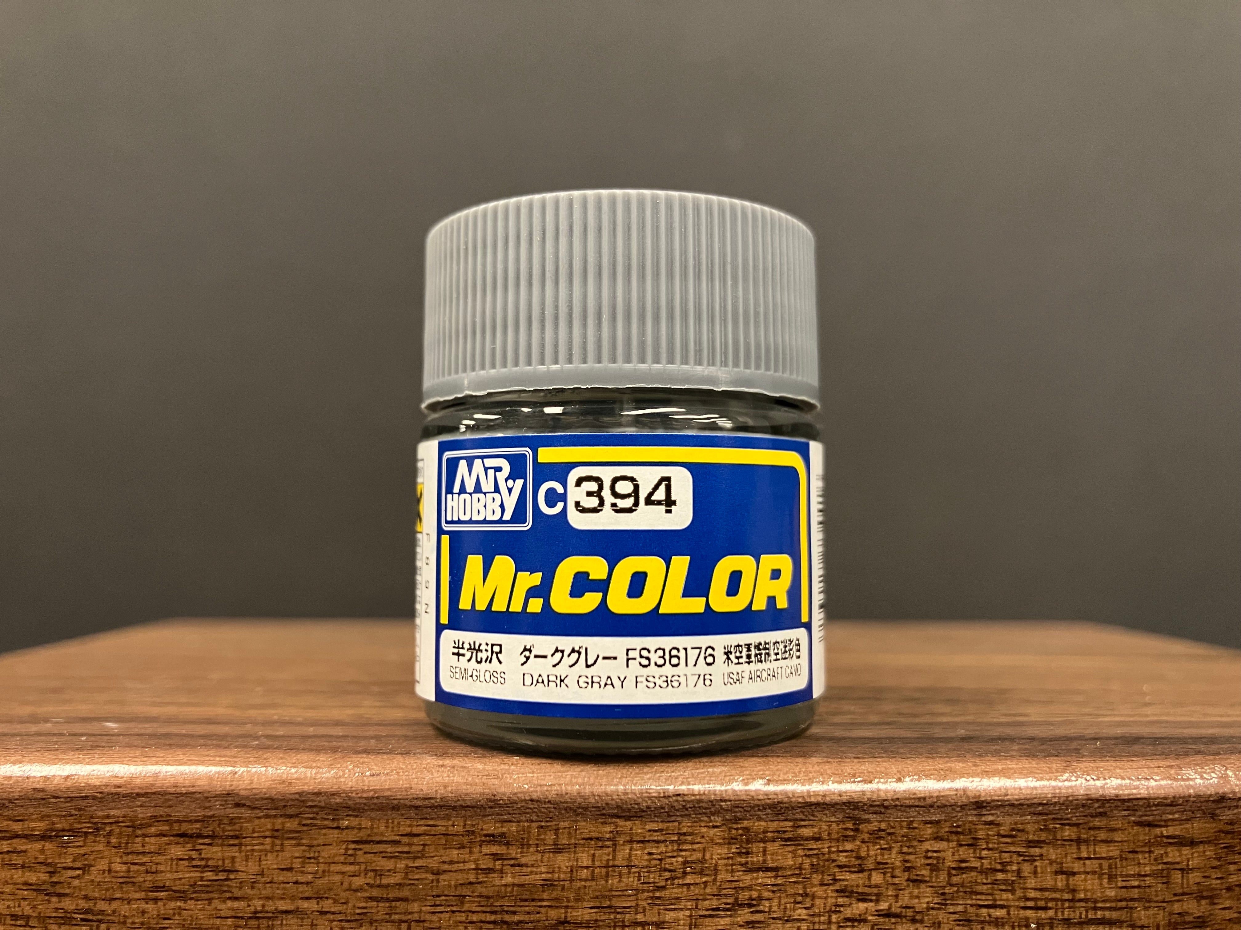 Semi-Gloss Gray FS36176 C394 半光澤: 深灰色 米空軍機制空迷彩色