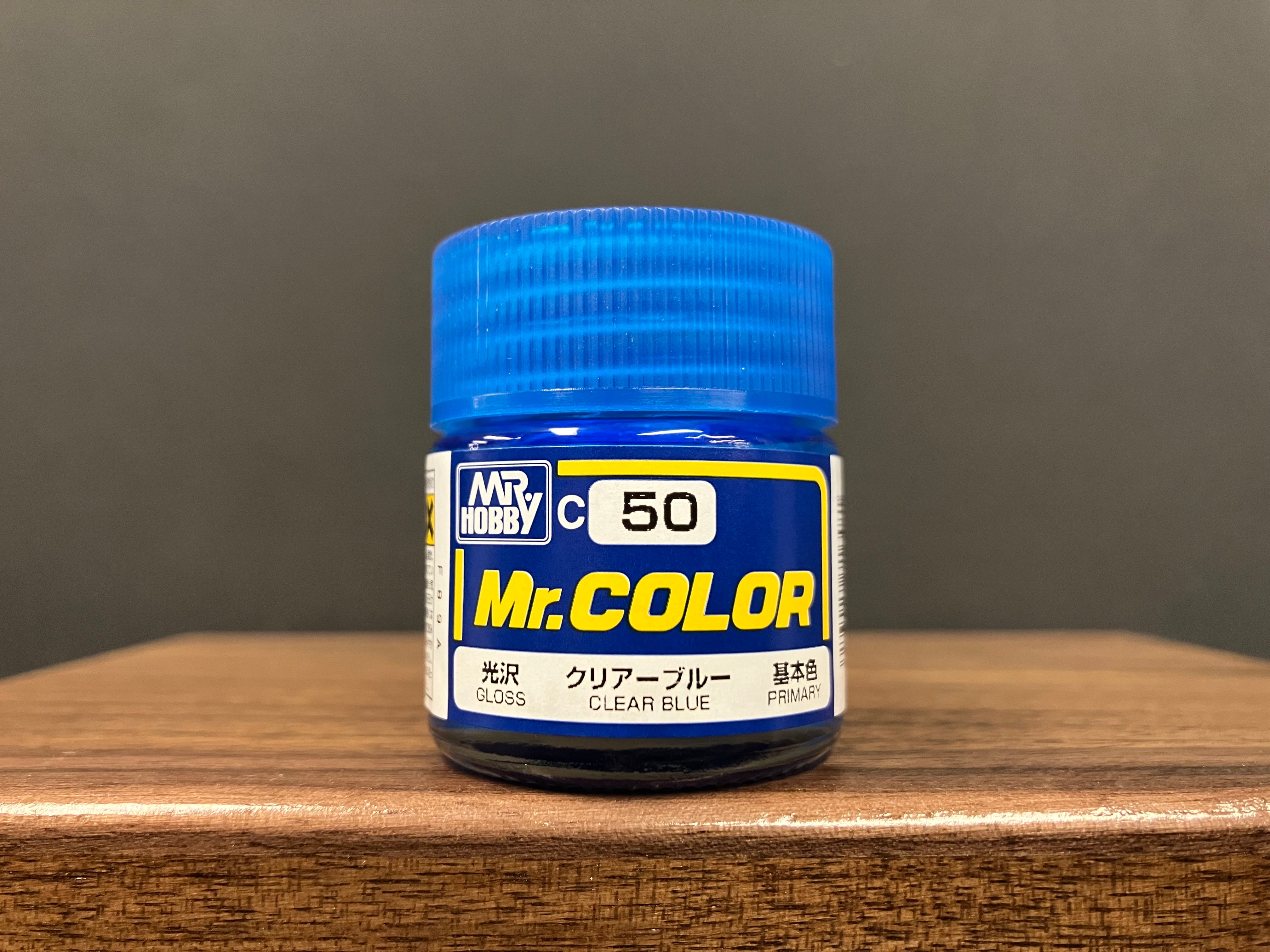 Gloss Translucent Clear Blue C50 光澤: 透明藍色 基本色