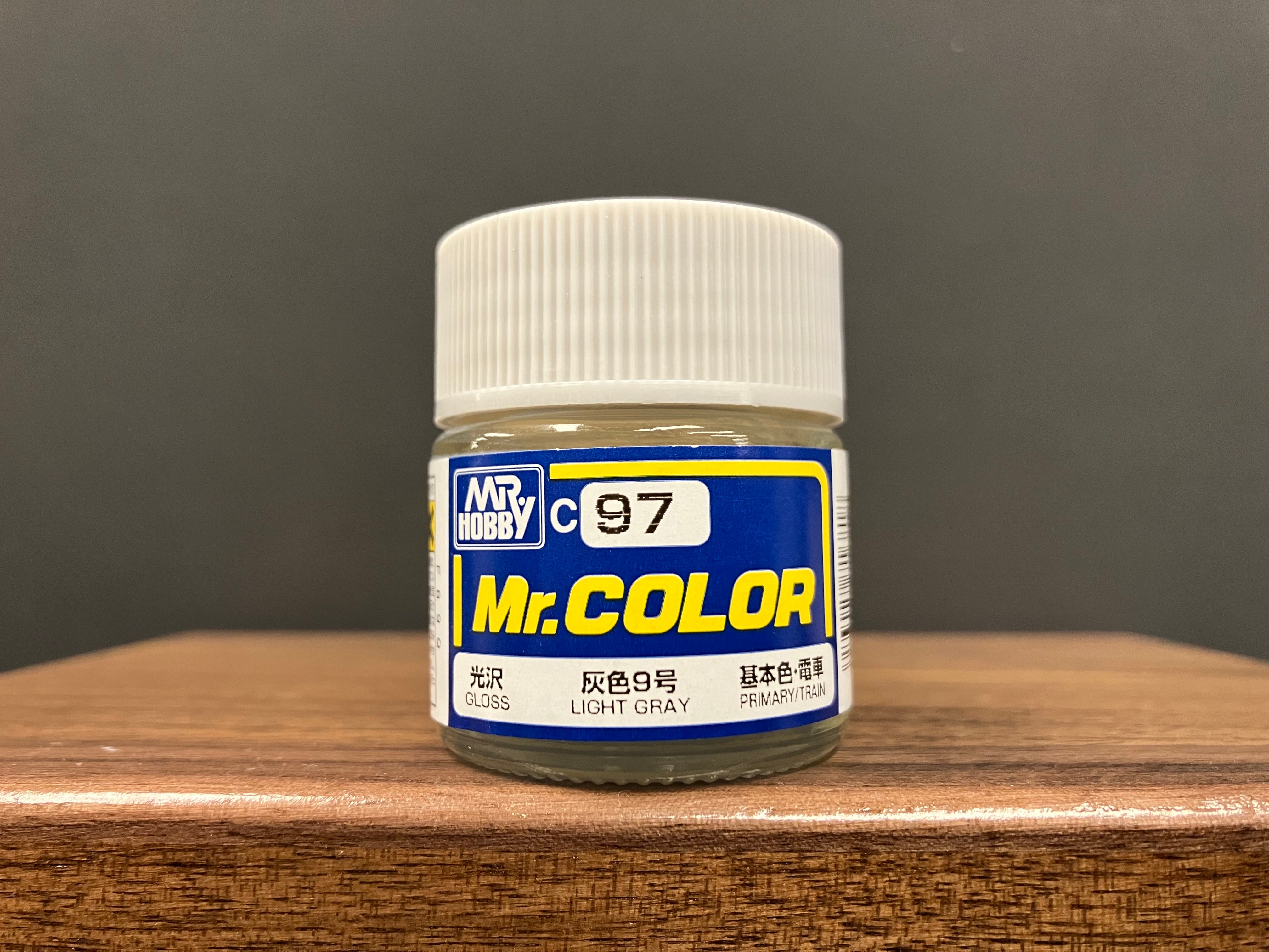 Gloss Light Gray C97 光澤: 淺灰色 (灰色9號) 基本色·電車