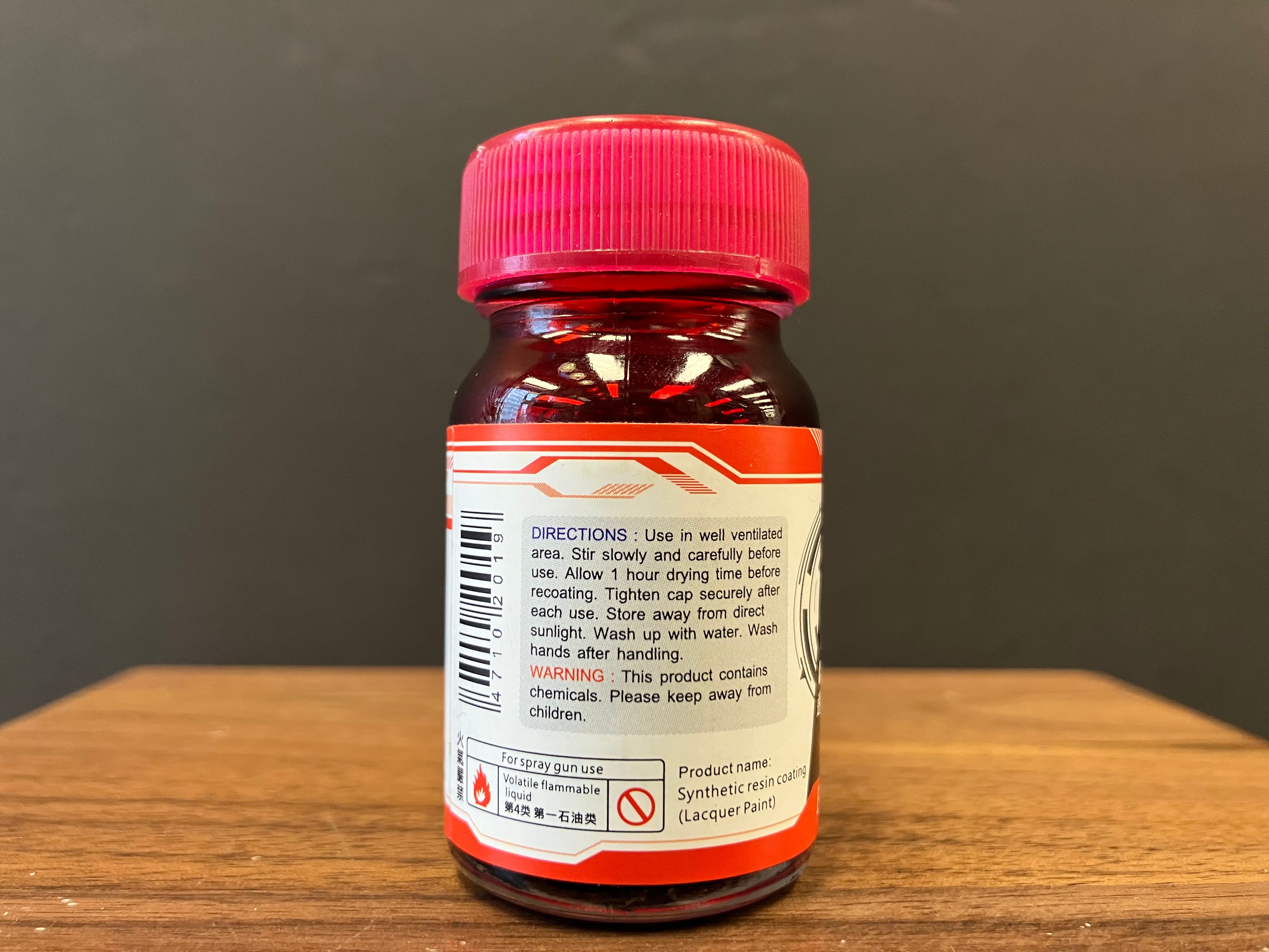 Clear Color: Clear Red 透明紅色 CL-01 (20 ml)