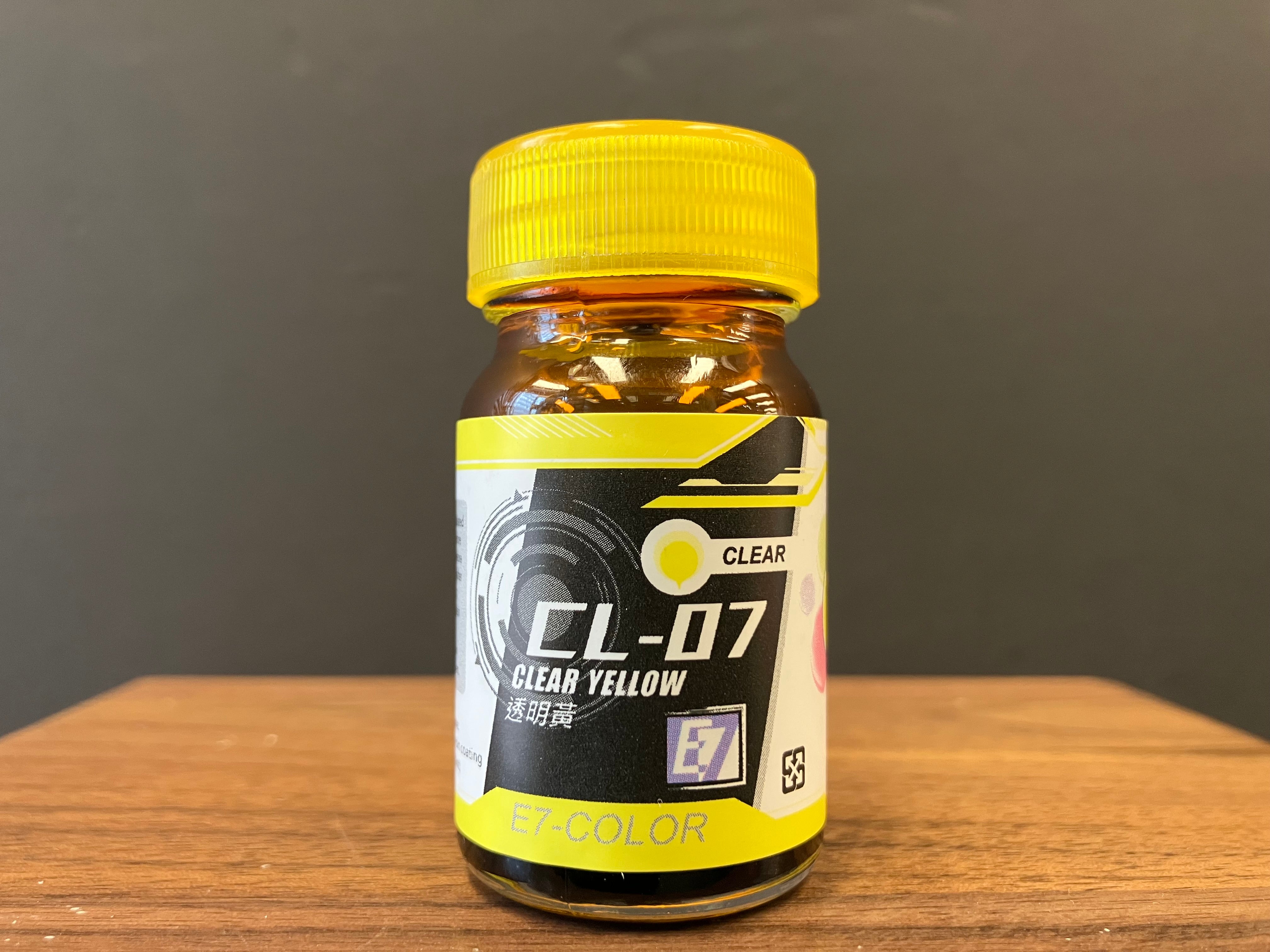 Clear Color: Clear Yellow 透明黃色 CL-07 (20 ml)