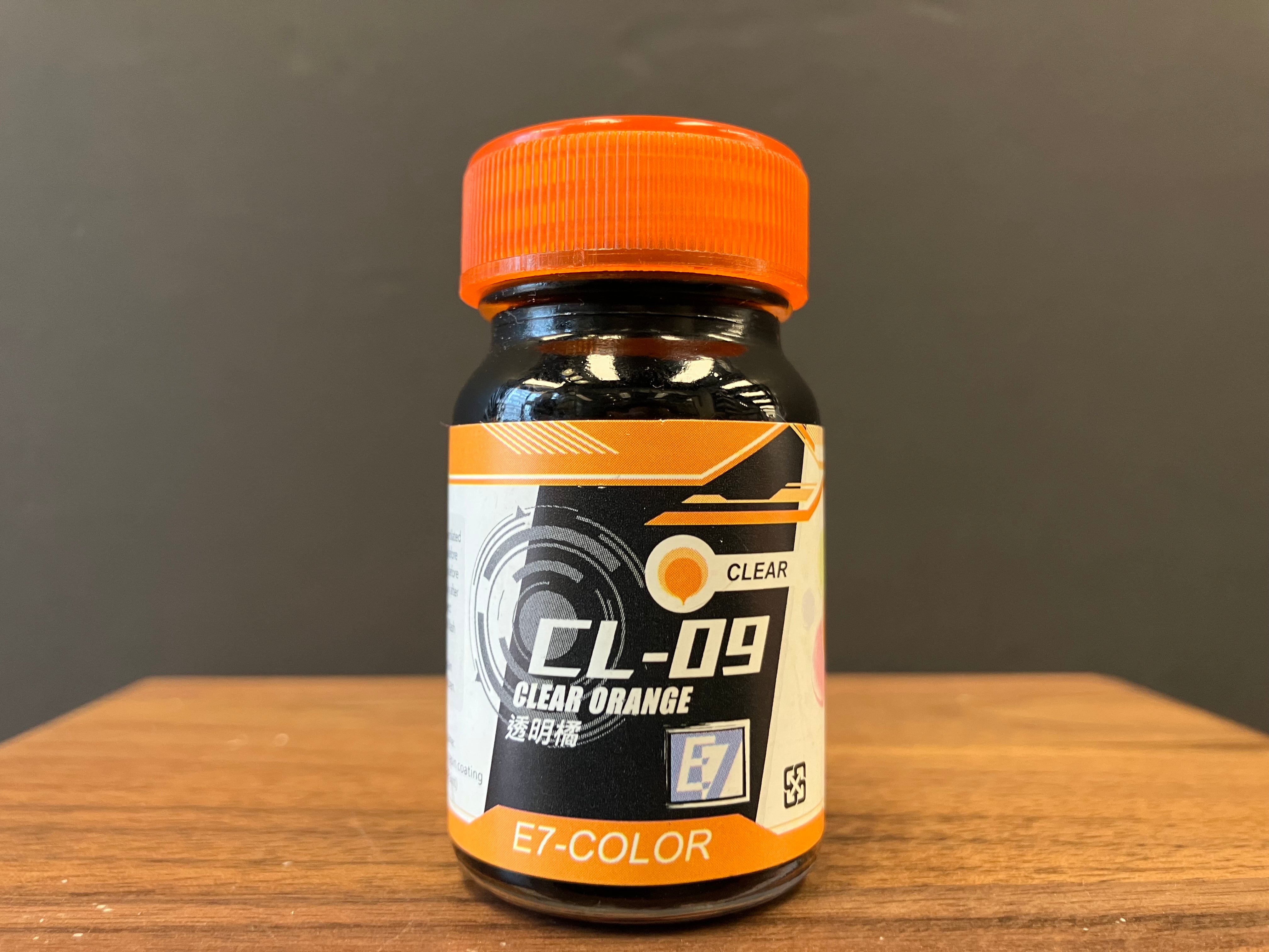 Clear Color: Clear Orange 透明橘色 CL-09 (20 ml)