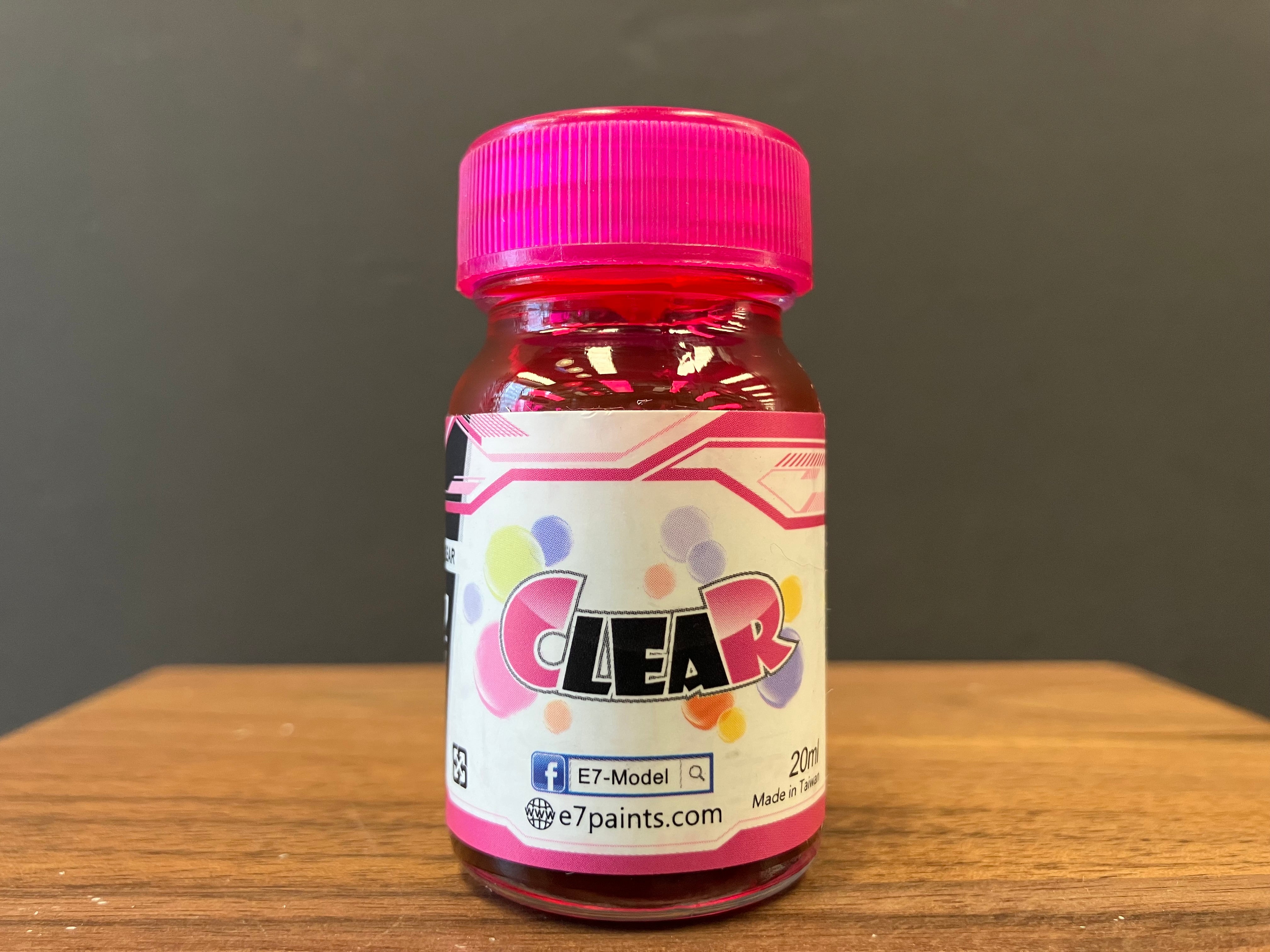 Clear Color: Fluorescent Pink 螢光粉紅色 CL-12 (20 ml)
