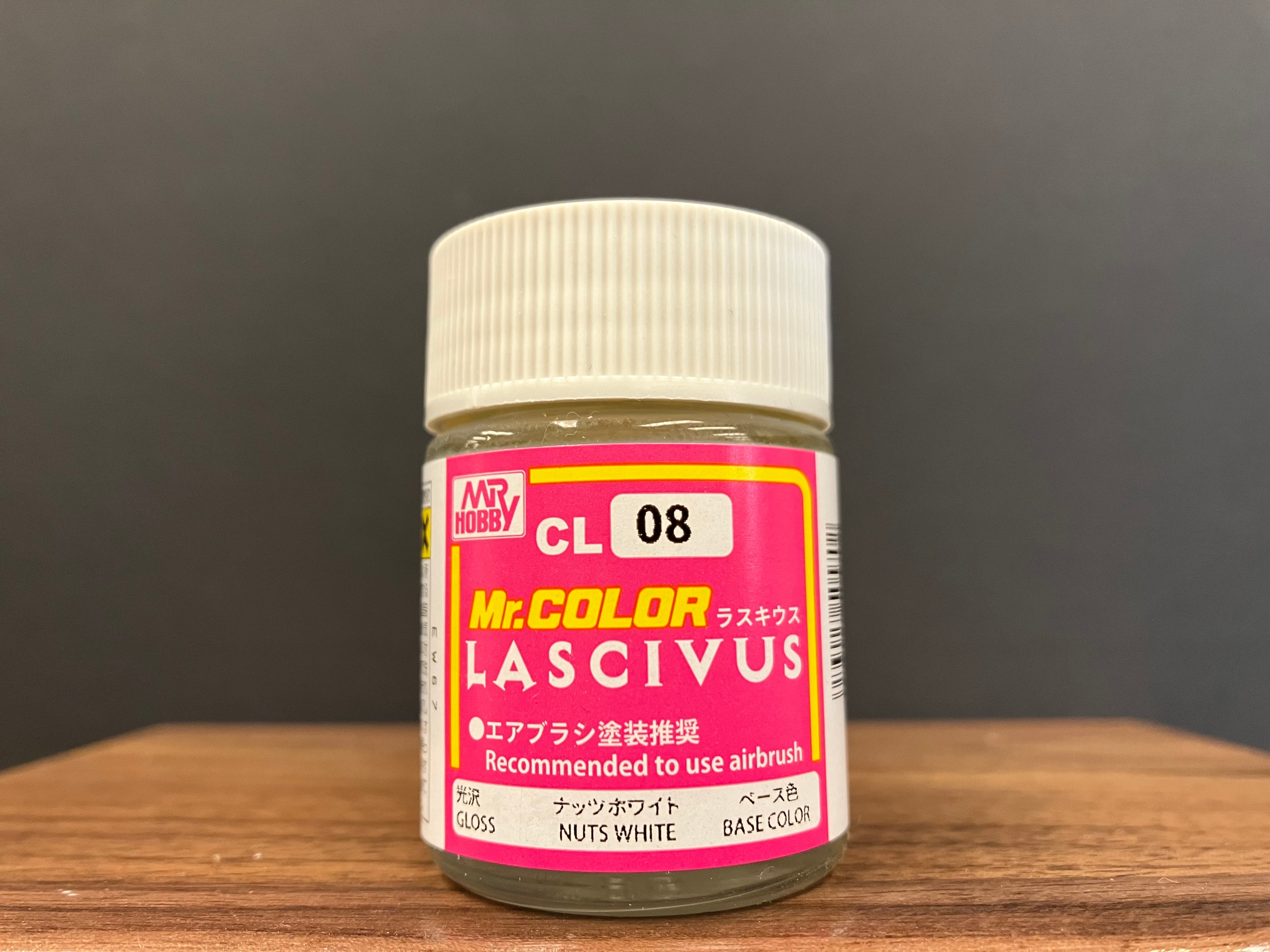 Gloss Nuts White - Base Color CL08 光澤: 堅果白色 - 底色