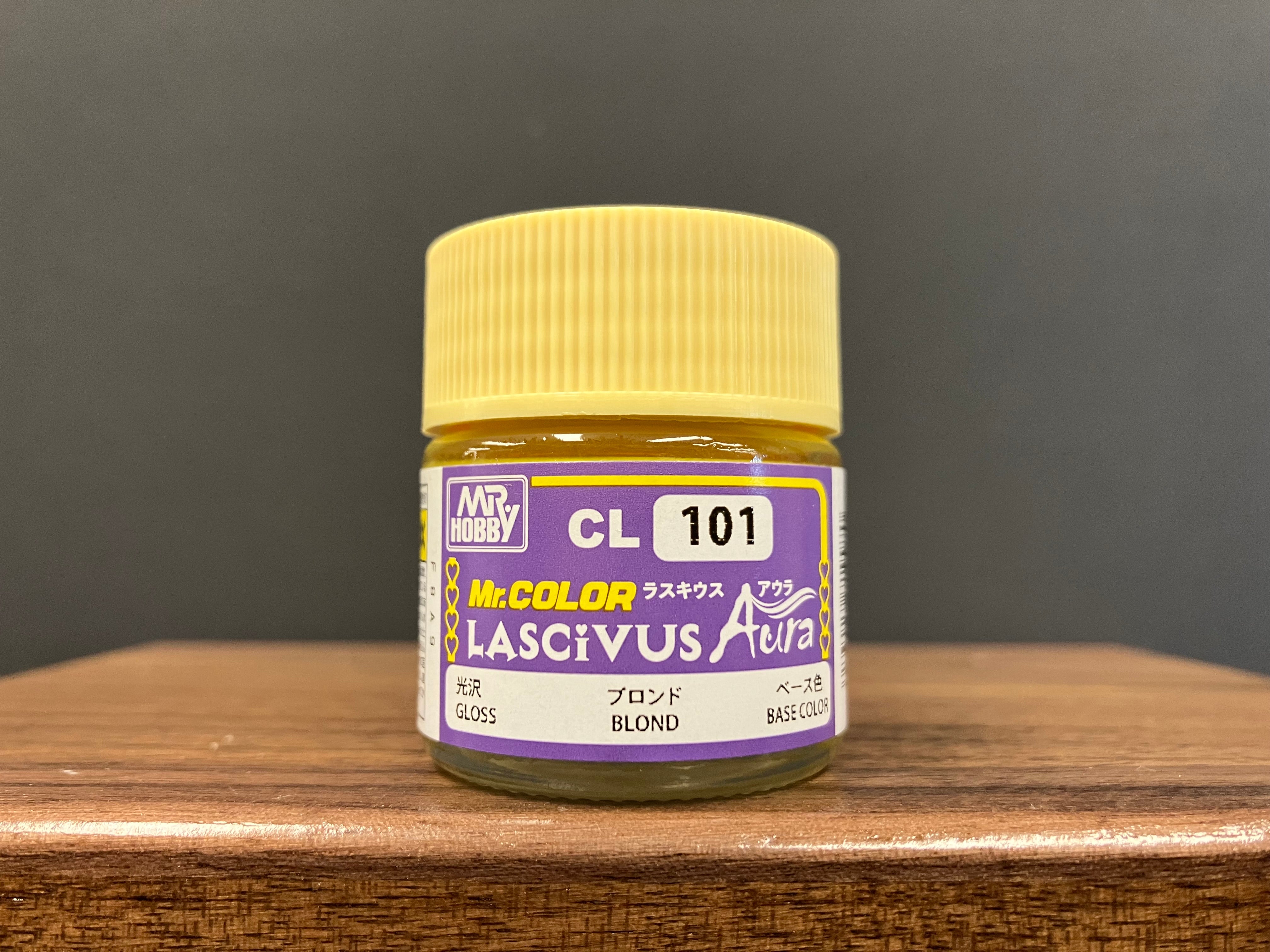 Gloss Blond - Base Color CL101 光澤: 淺黃色 (金髮) - 底色