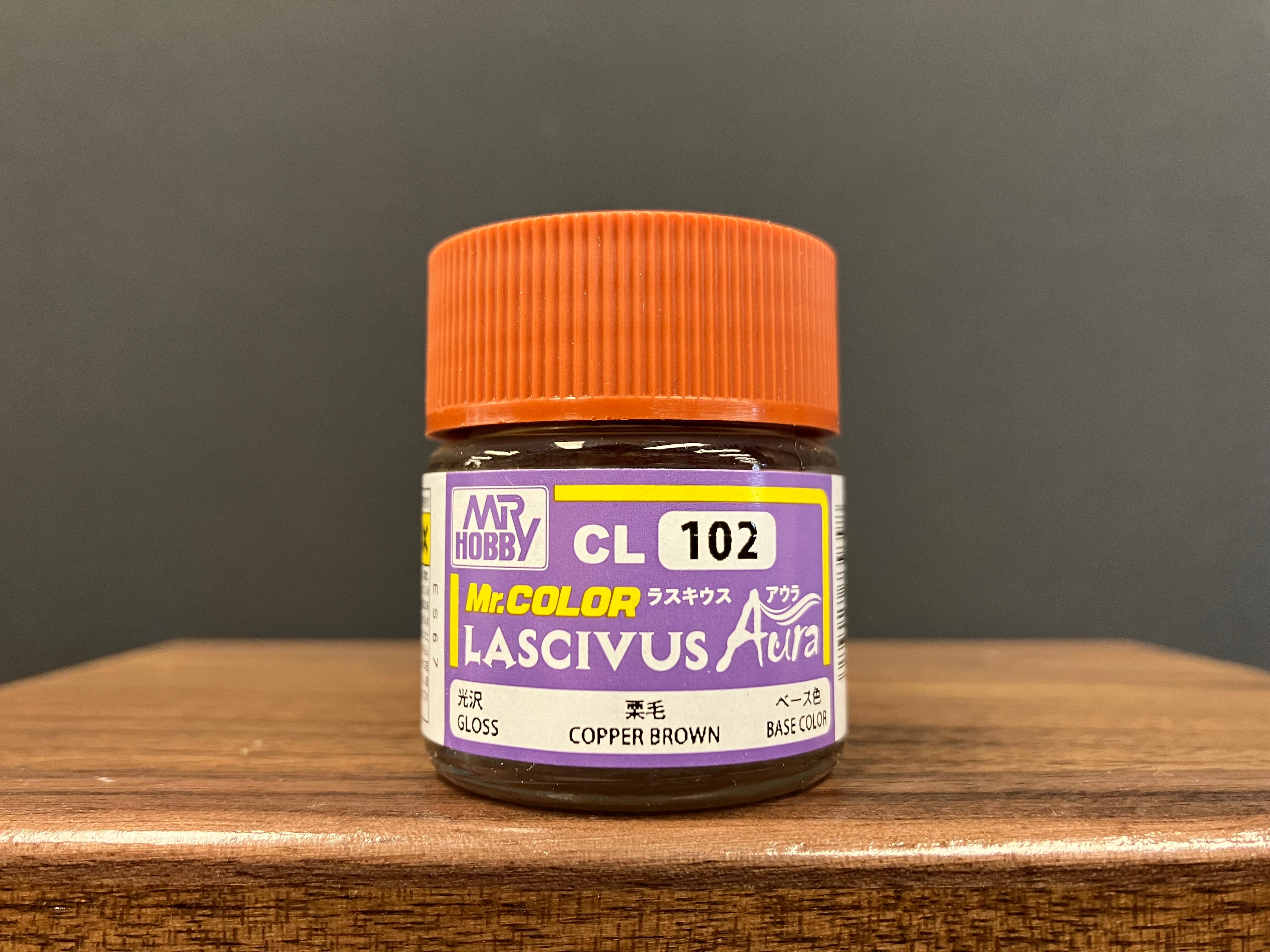 Gloss Copper Brown - Base Color CL102 光澤: 銅棕色 (栗毛) - 底色