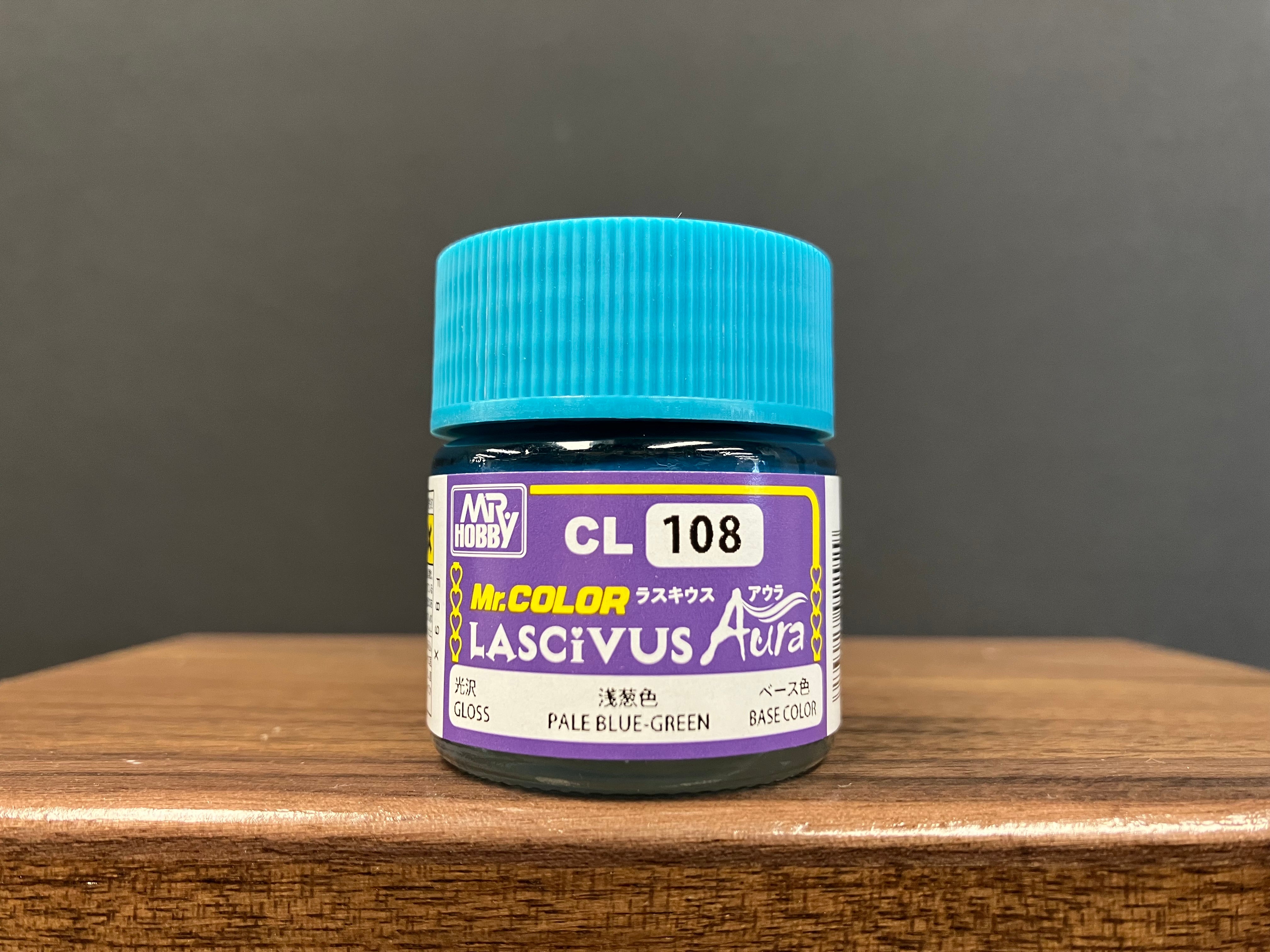 Gloss Pale Blue-Green - Base Color CL108 光澤: 淡藍綠色 (淺葱色) - 底色