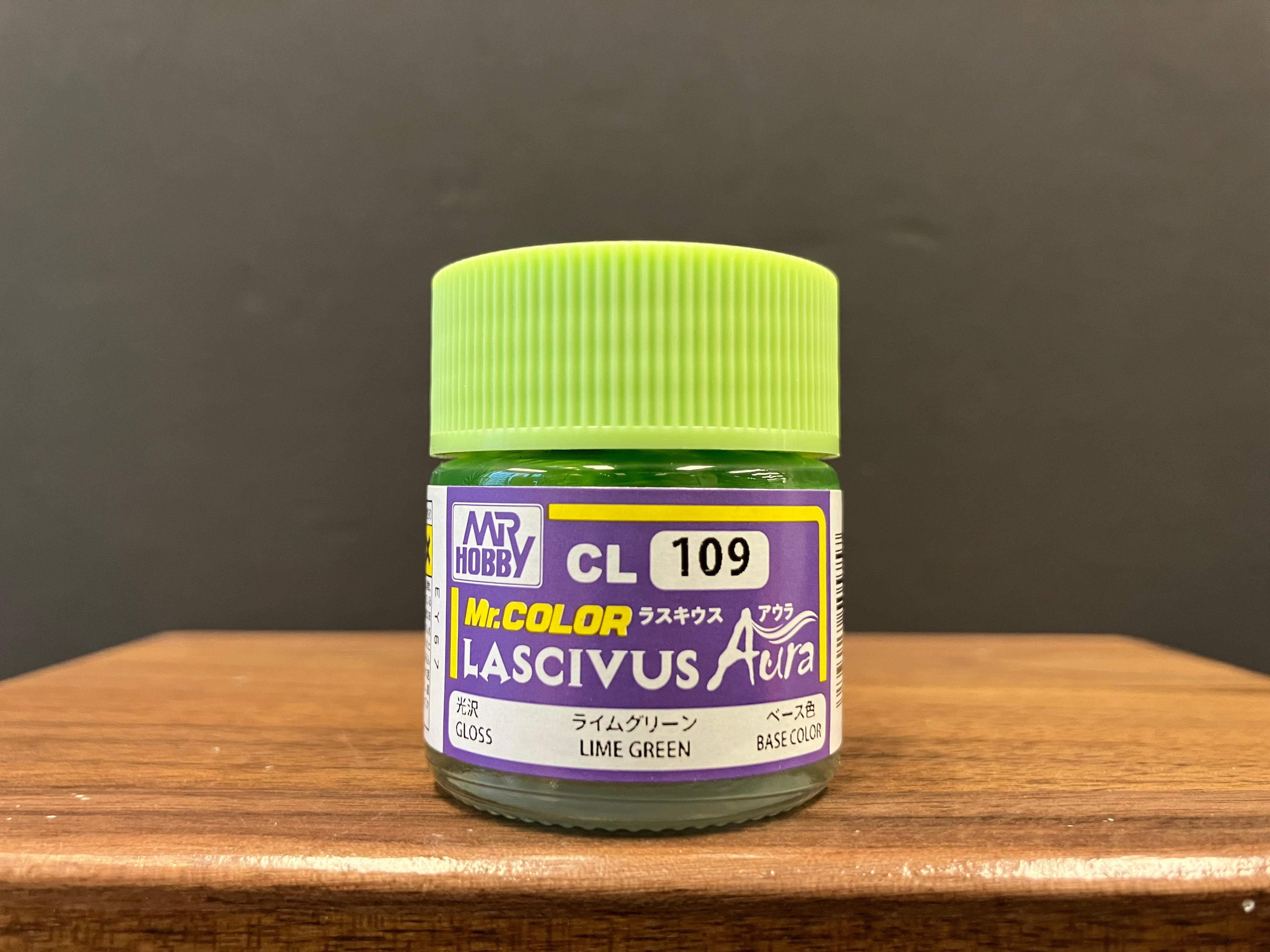 Gloss Lime Green - Base Color CL109 光澤: 青檸綠色 (檸檬綠) - 底色