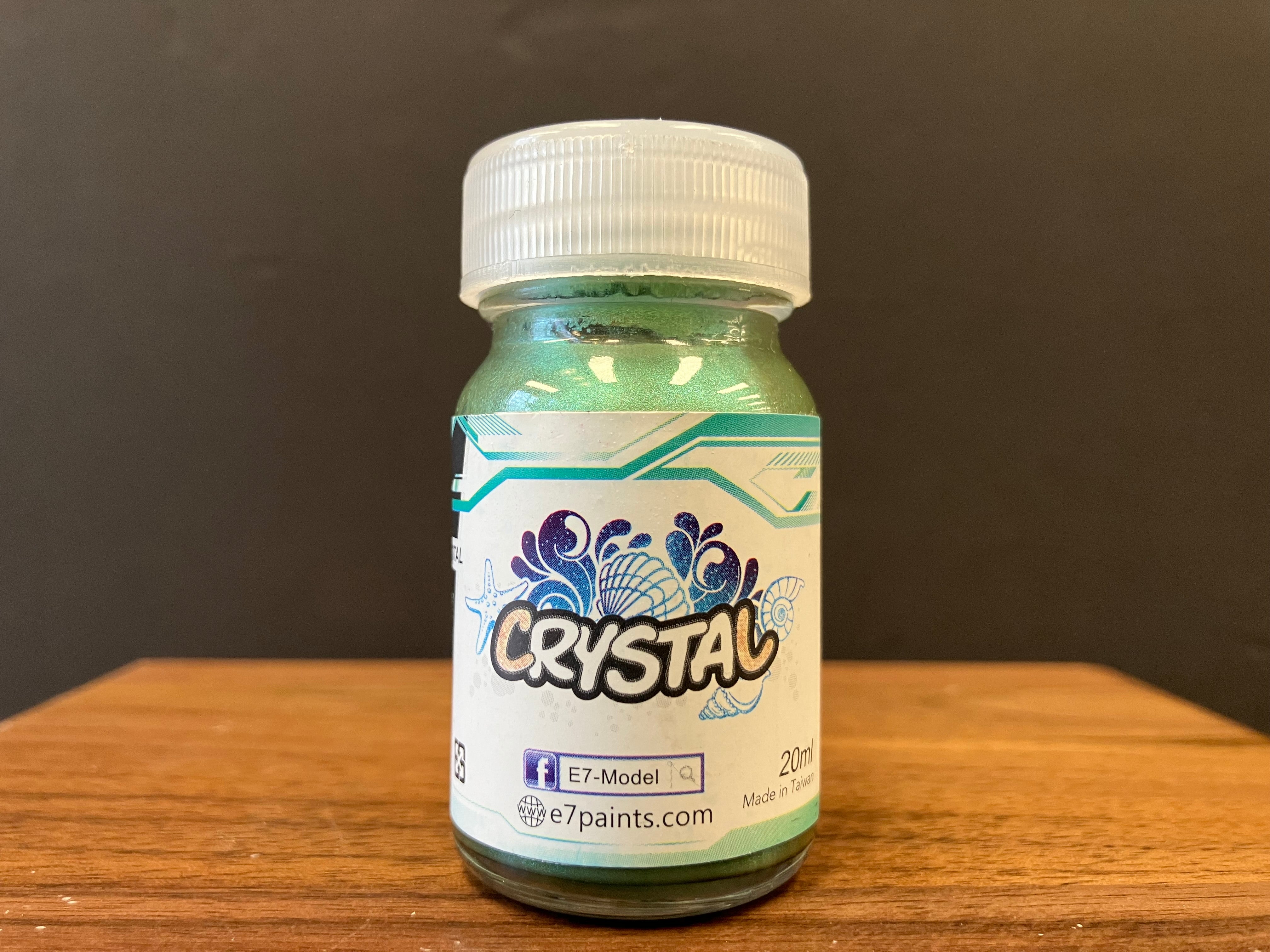 Crystal Color: Crystal Green 純綠珍珠色 CR-12 (20 ml)