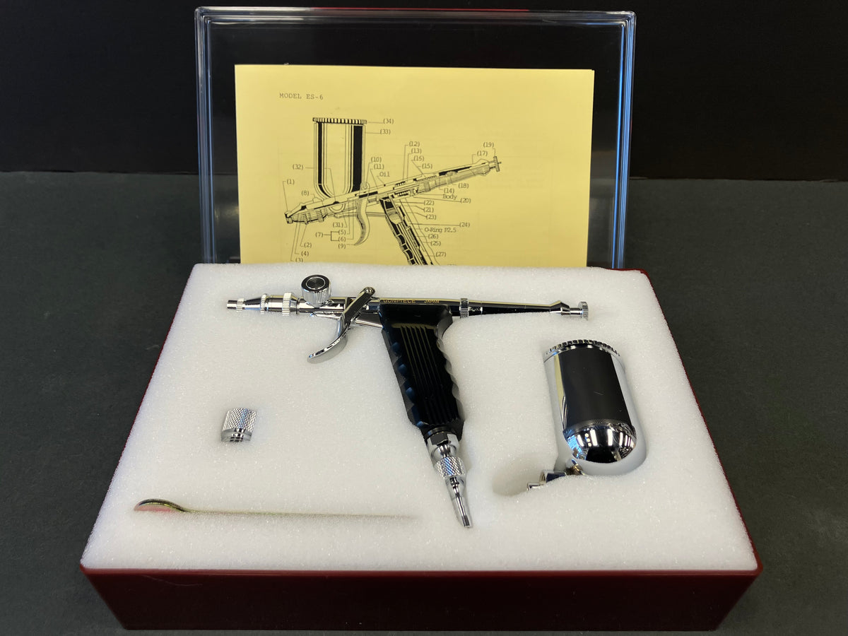 Gunpiece Series Side Feed 0.6 mm Dual Action Trigger Airbrush ES-6