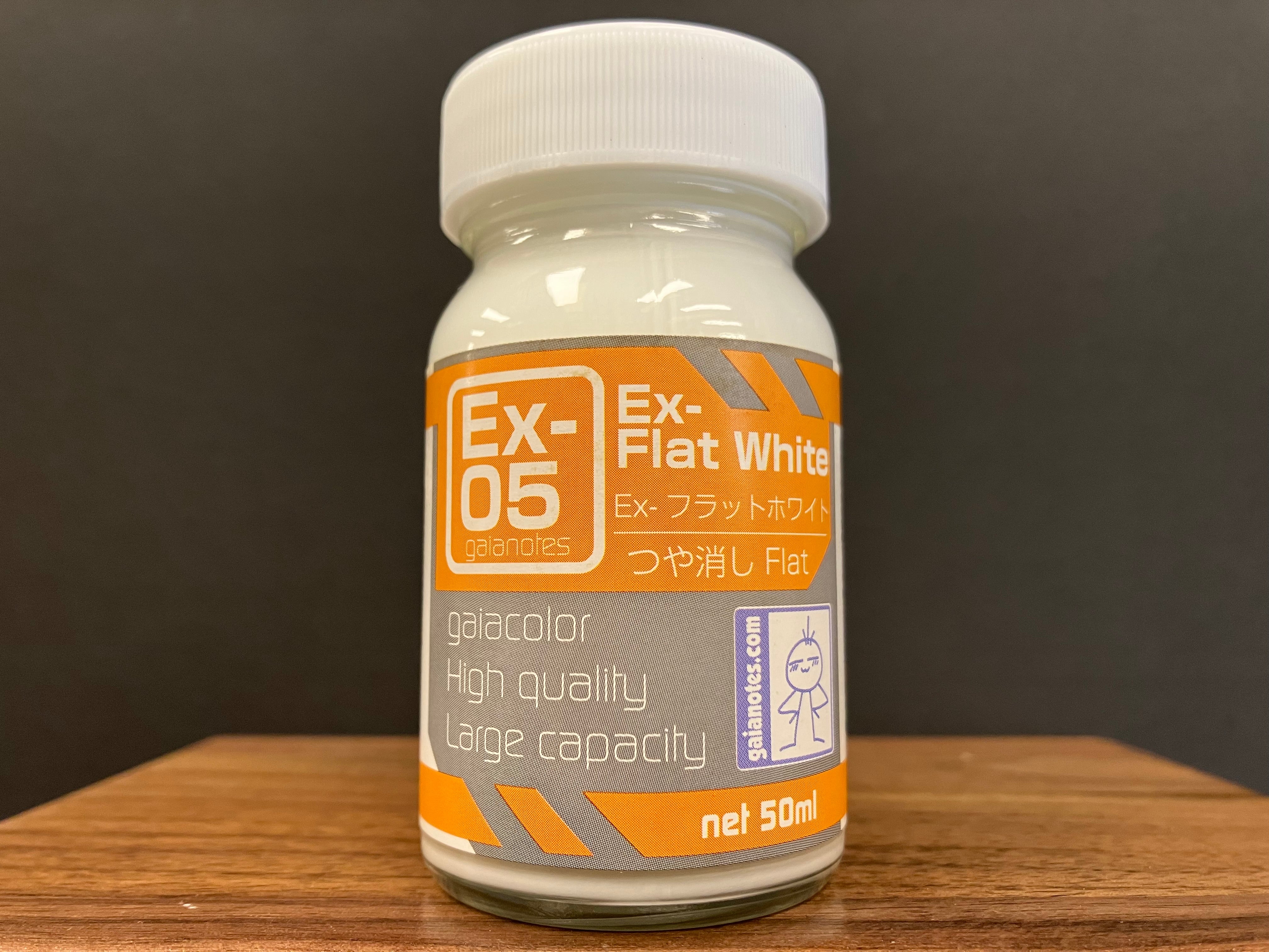 EX-05 Ex-Flat White (Matt Flat White) 消光: 啞光白