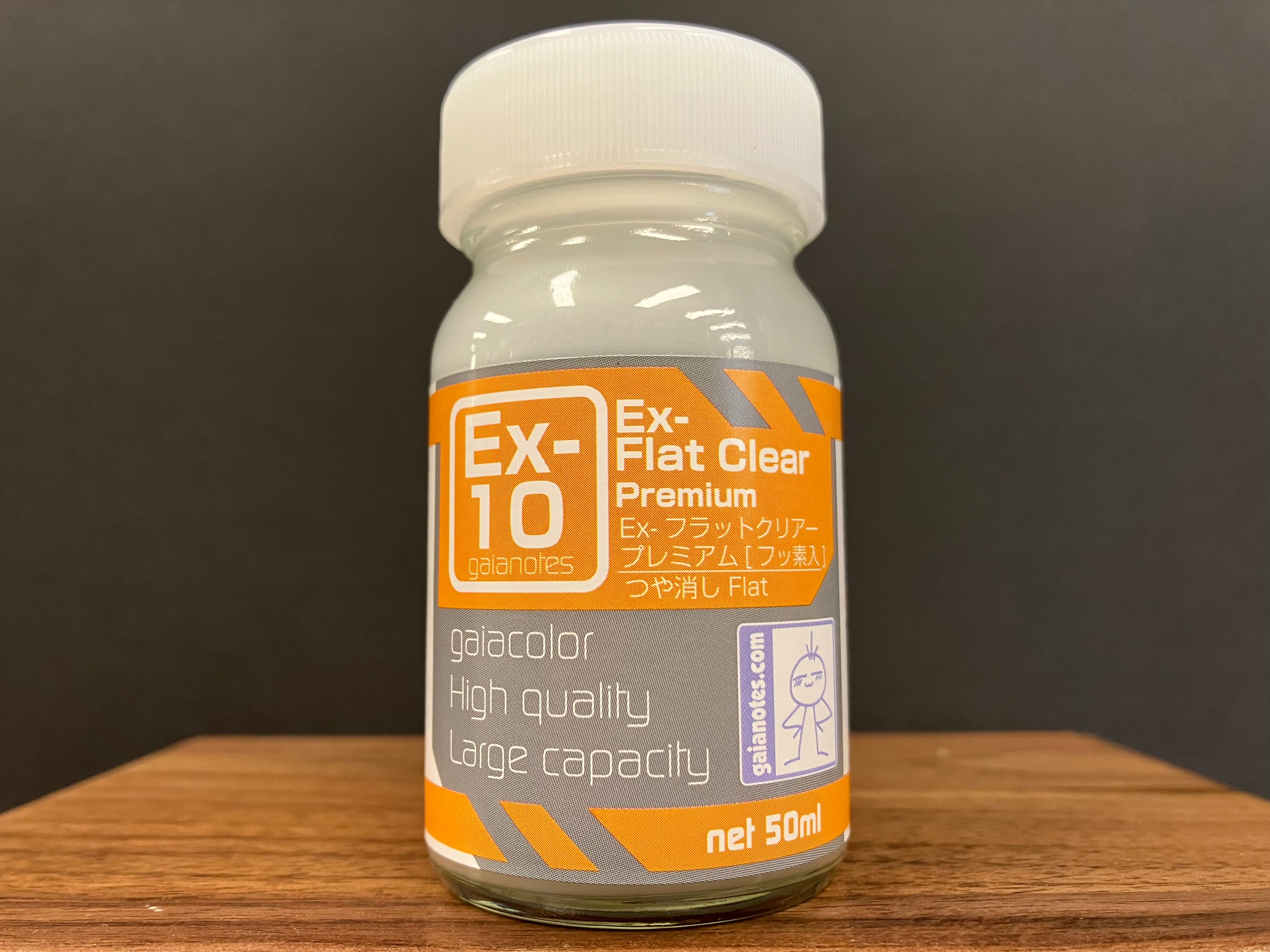 EX-10 Ex-Flat Clear Premium (Matt Flat Clear) 消光: 消光透明·高級版本
