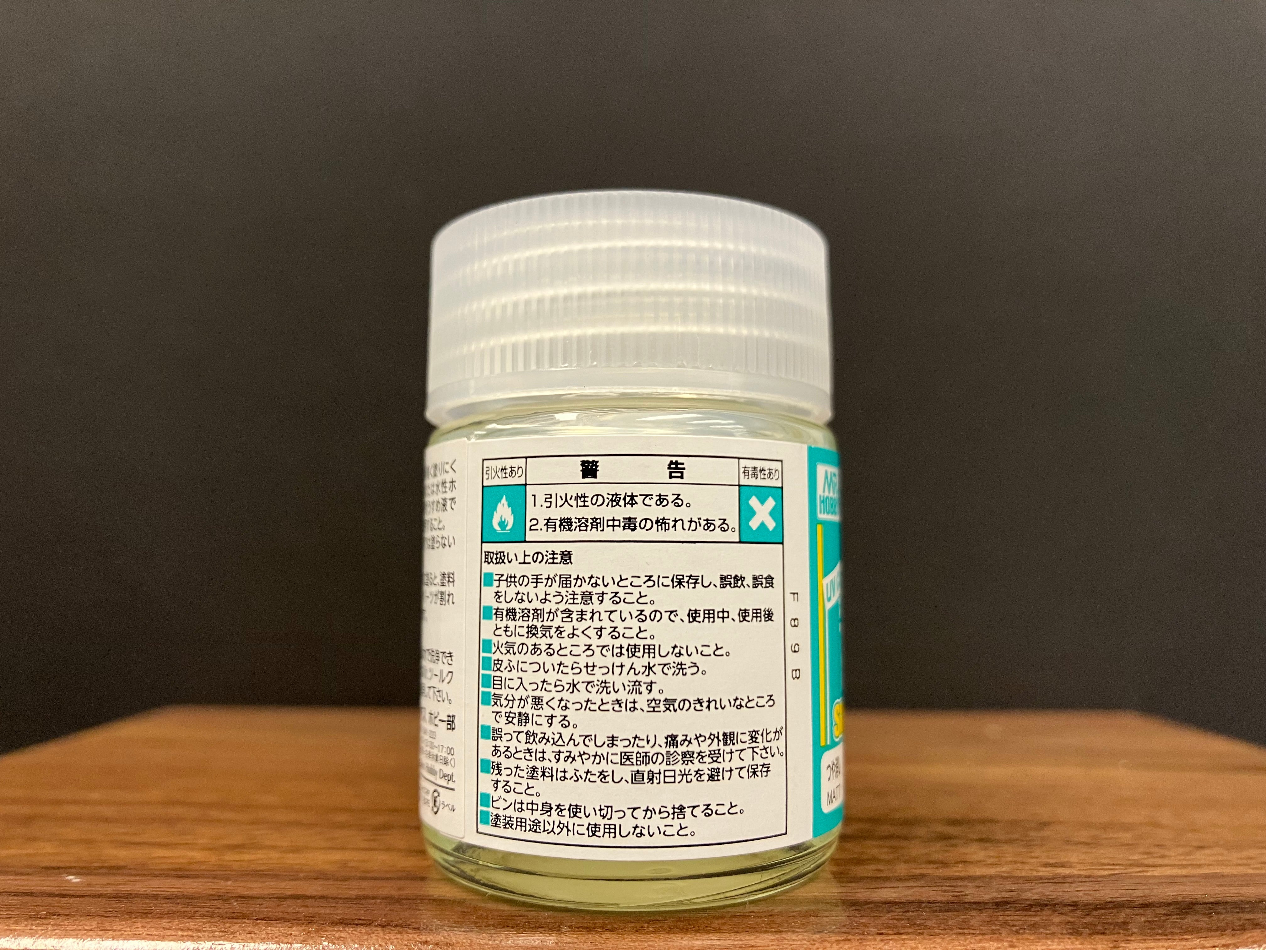 Aqueous Hobby Color: Premium Topcoat Matt Smooth Clear UV Cut 水性漆 ~ 低白化! 抗UV! 超級消光透明光油/保護漆!!! GH101