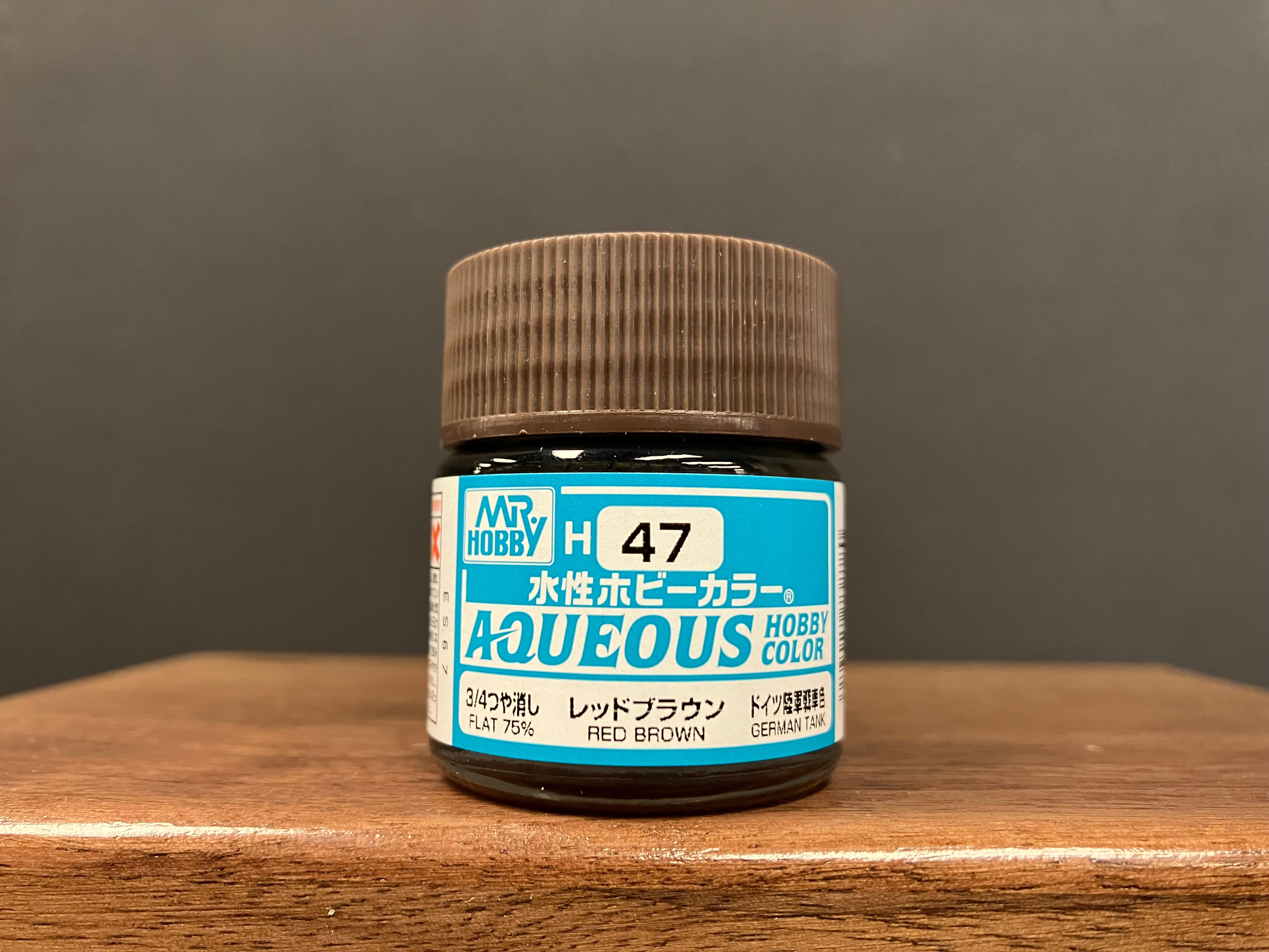 Matt Flat 75% Red Brown H47