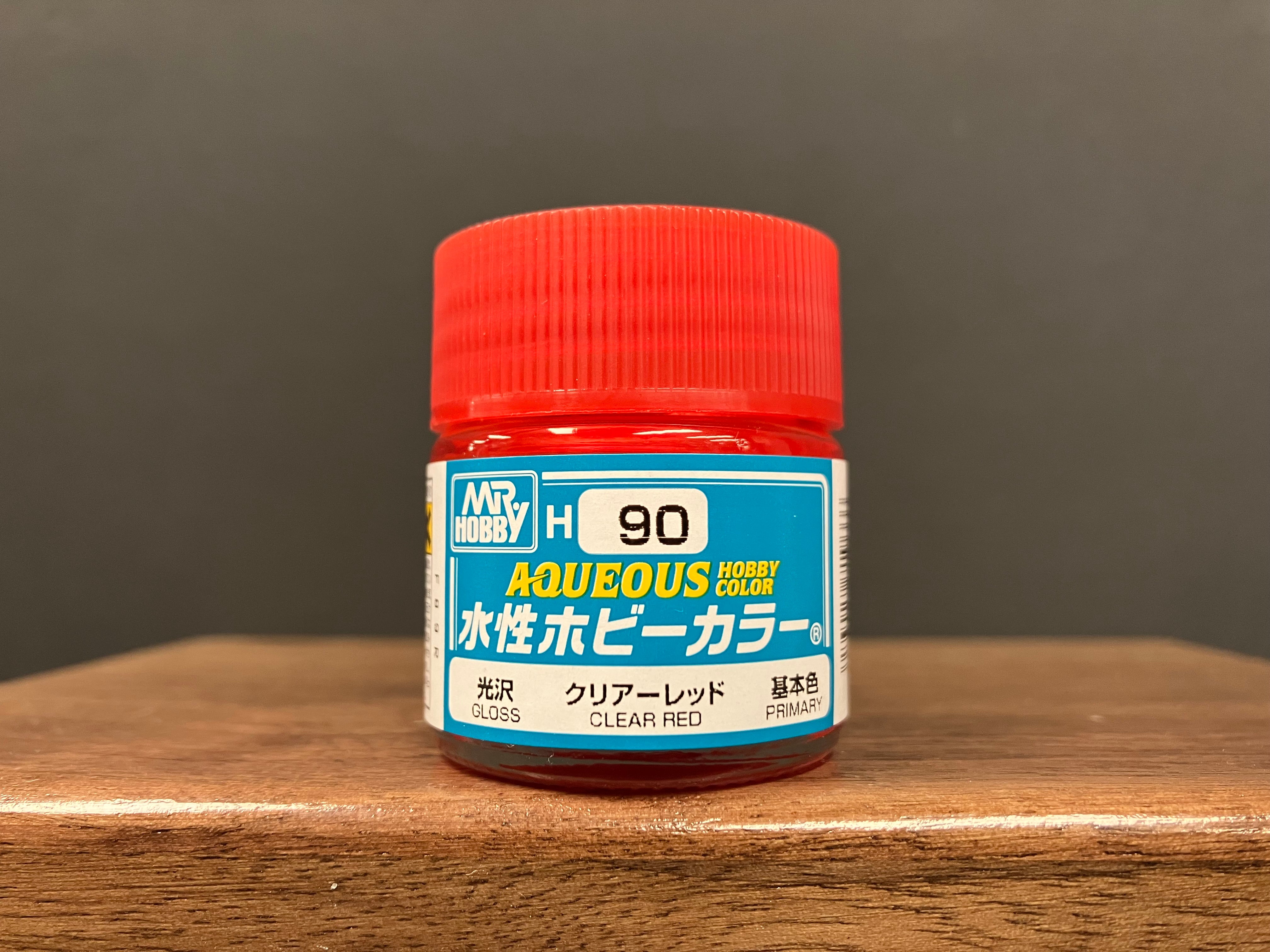 Gloss Translucent Clear Red H90