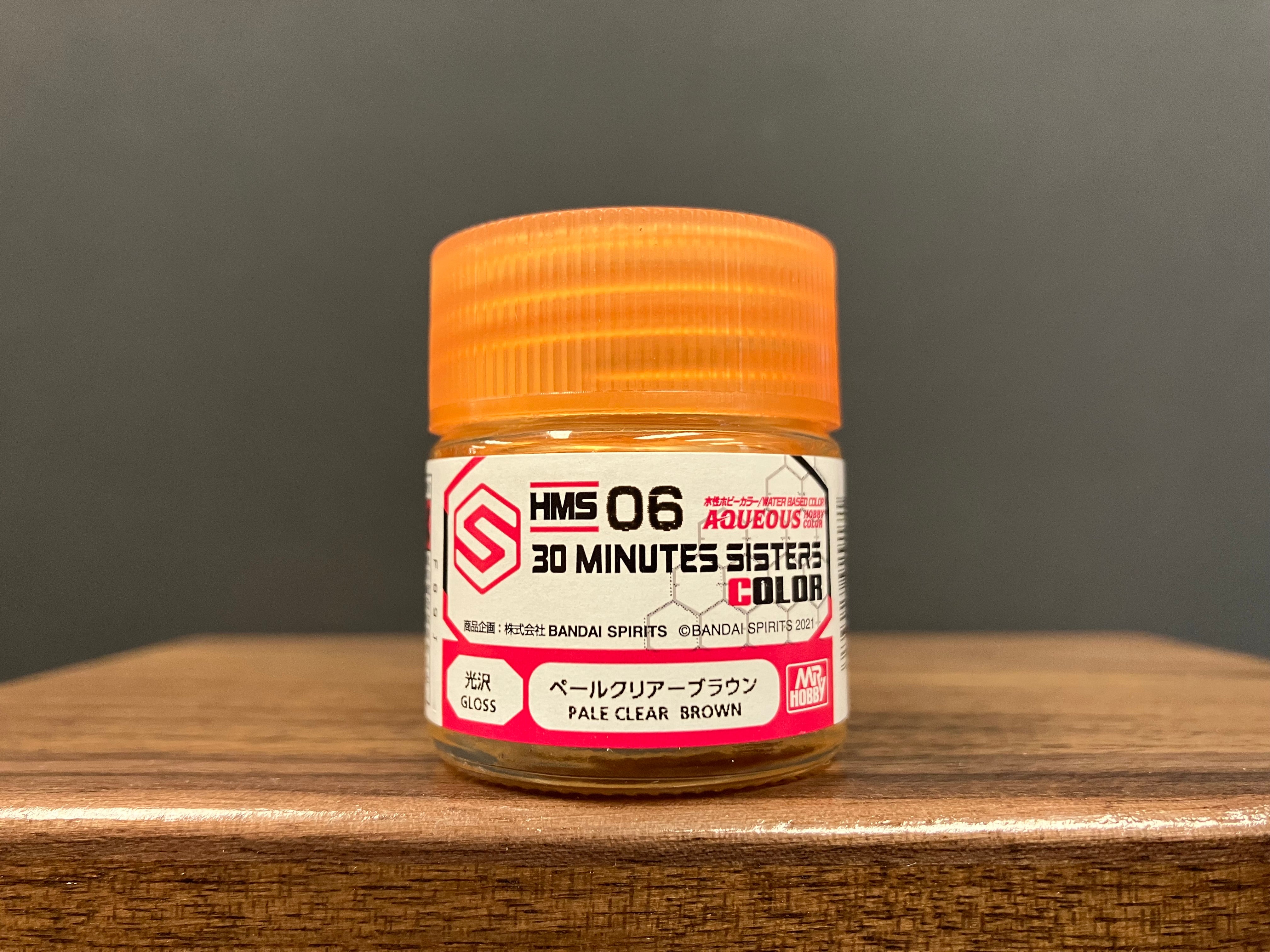 Gloss Pale Clear Brown HMS 06