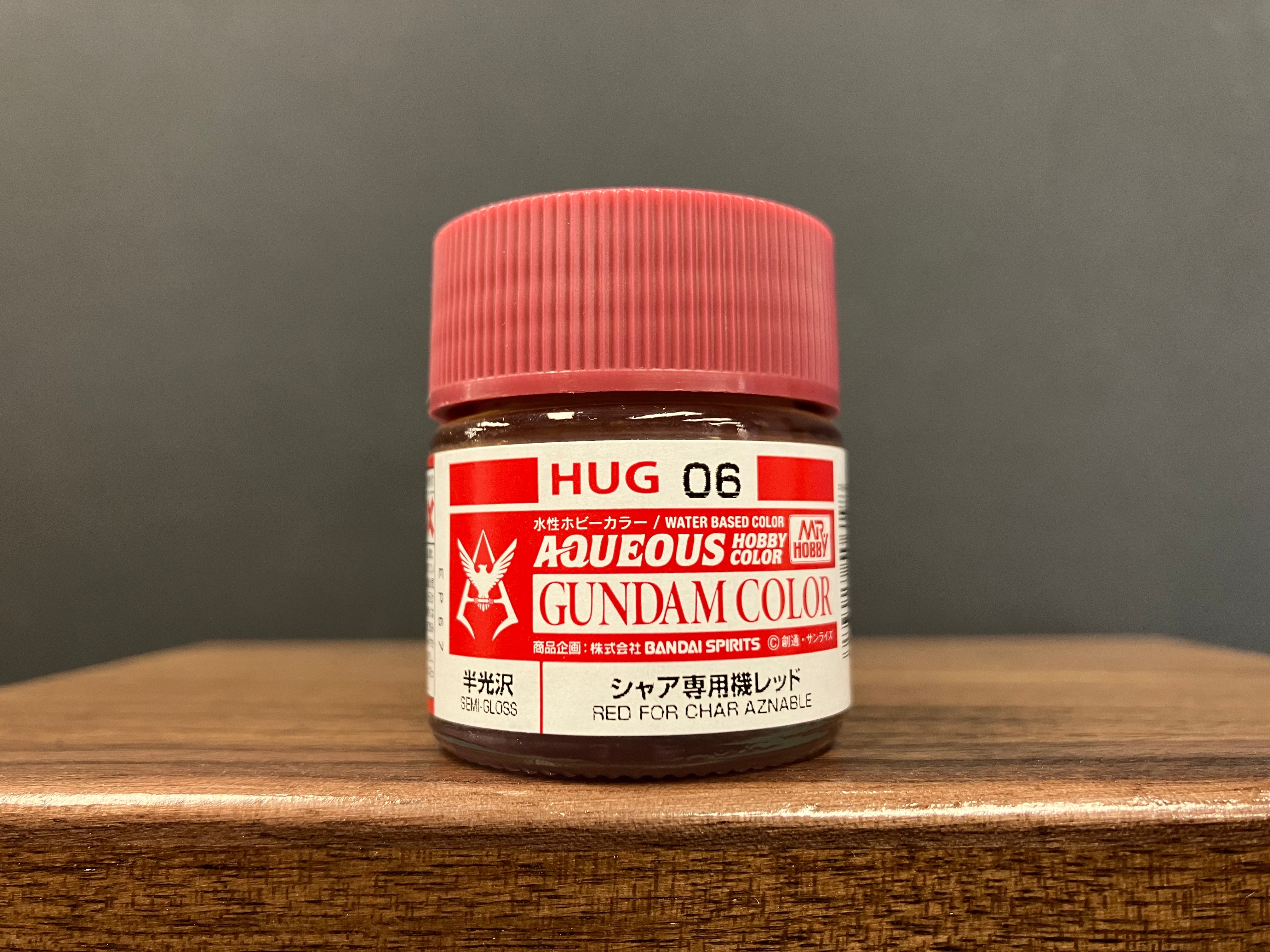 Semi-Gloss Red for Char Aznable HUG 06 (馬沙渣古專用紅色 - 半光澤)