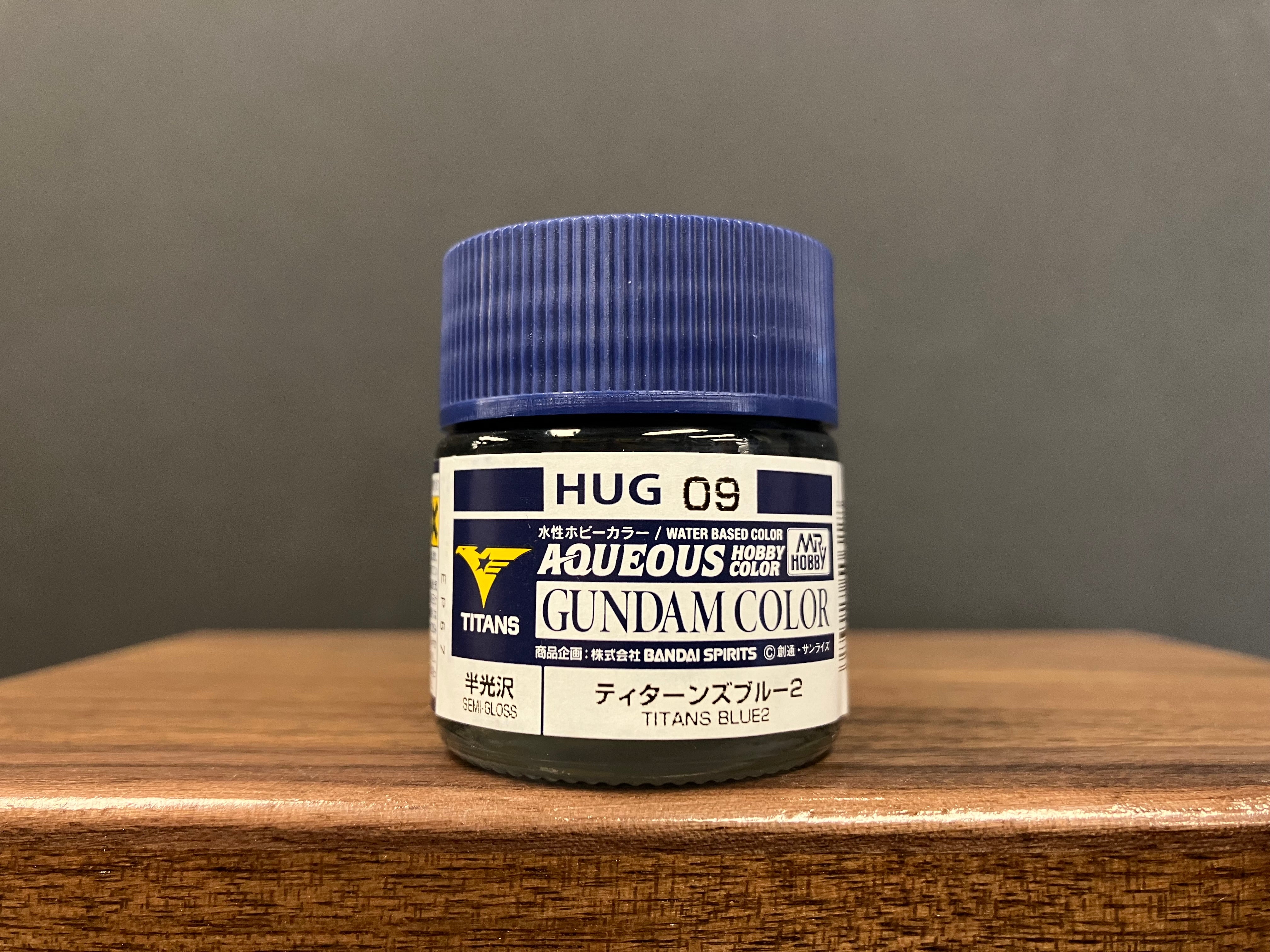 Semi-Gloss Titans Blue 2 HUG 09 (泰坦斯高達專用藍色二號 - 半光澤)