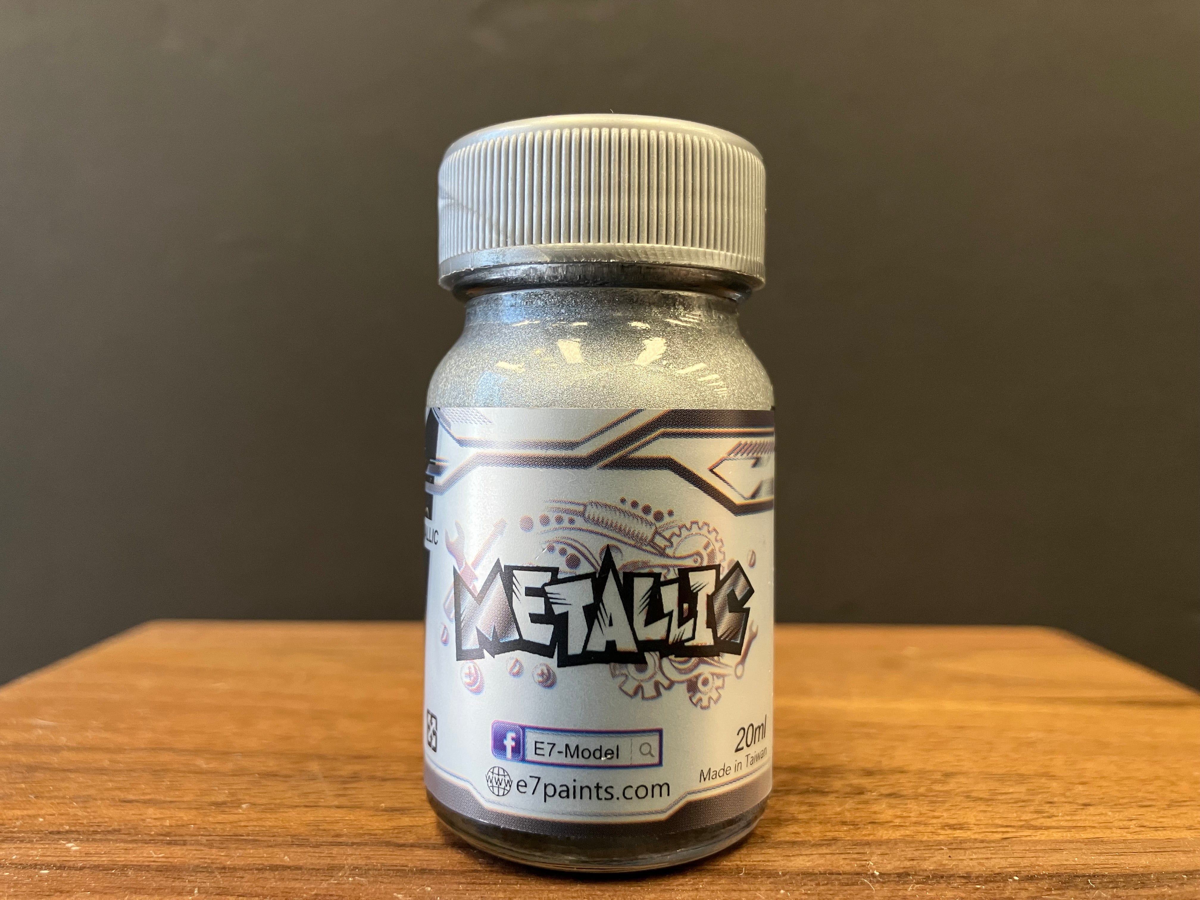 Metallic Color: Bright Silver 閃銀色 M-02 (20 ml)