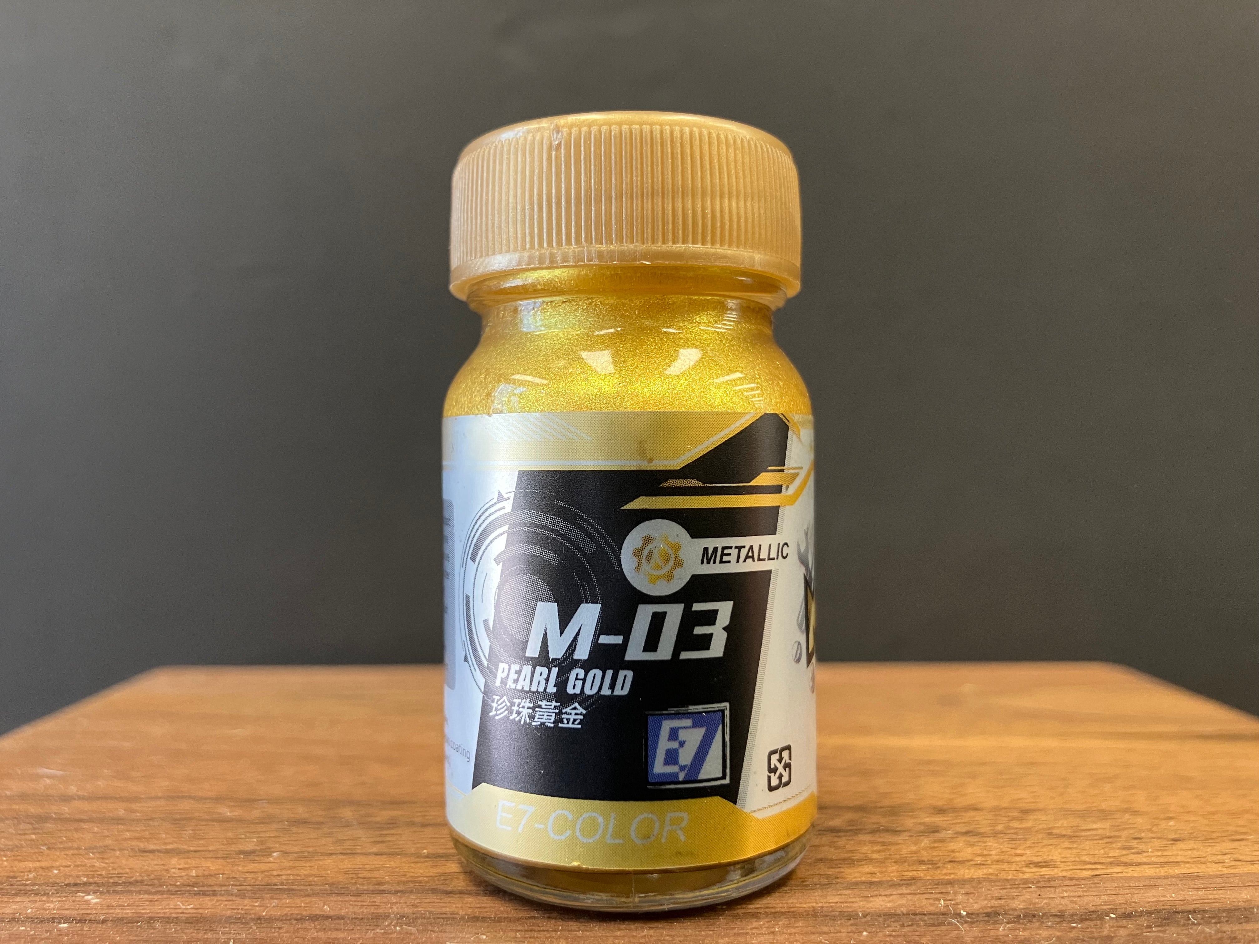 Metallic Color: Pearl Gold 珍珠黃金色 M-03 (20 ml)