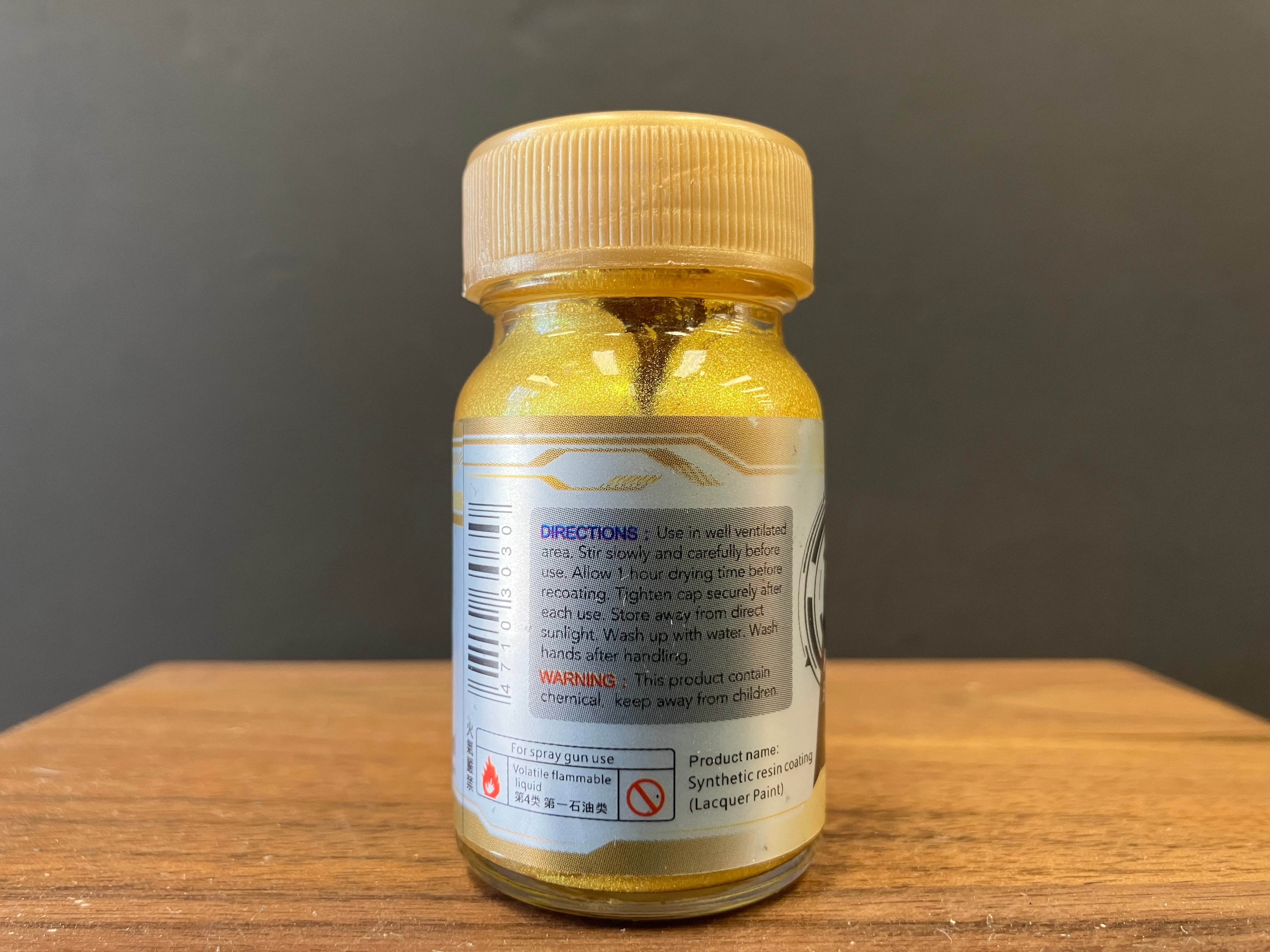 Metallic Color: Pearl Gold 珍珠黃金色 M-03 (20 ml)