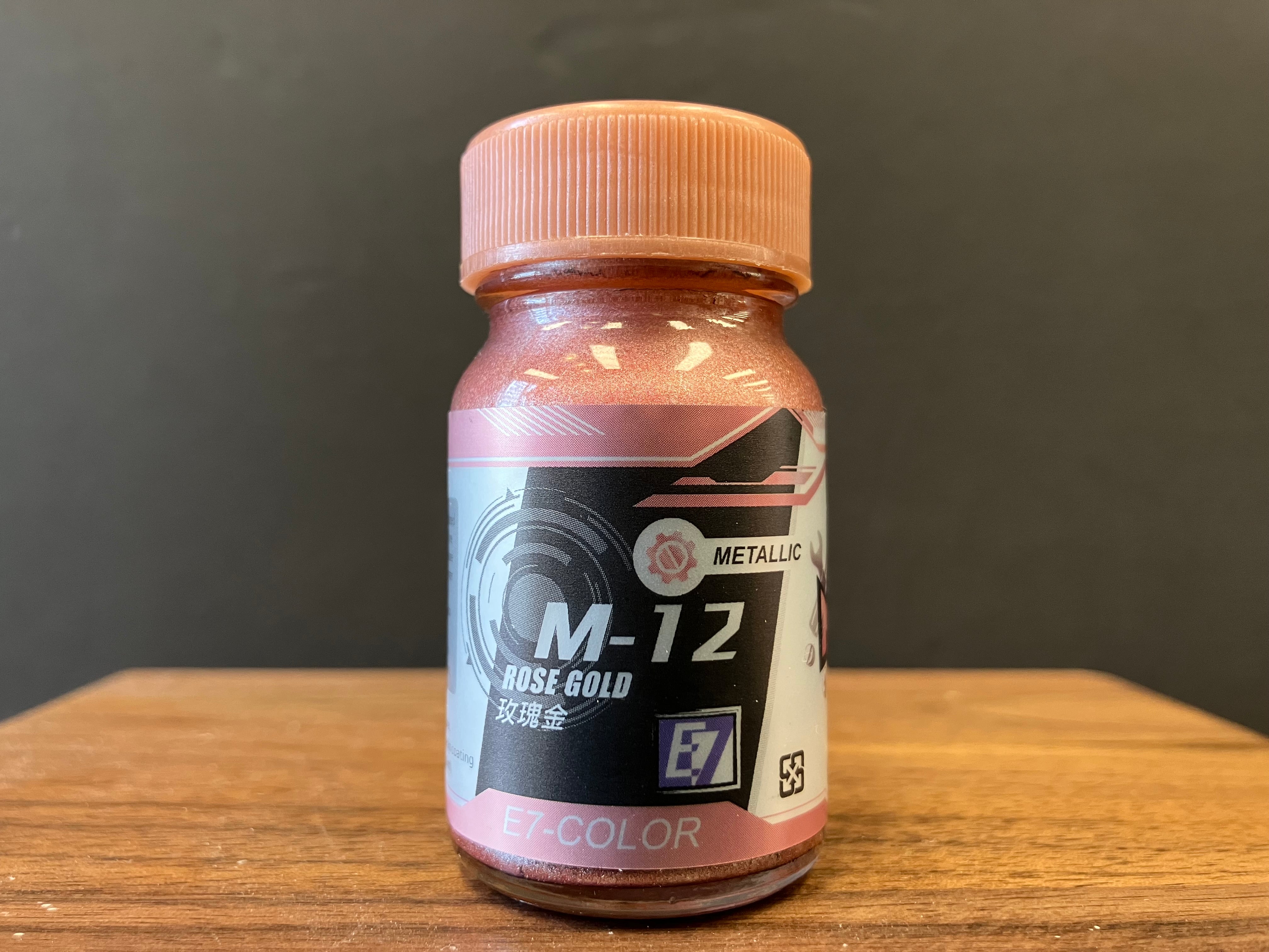Metallic Color: Rose Gold 玫瑰金色 M-12 (20 ml)