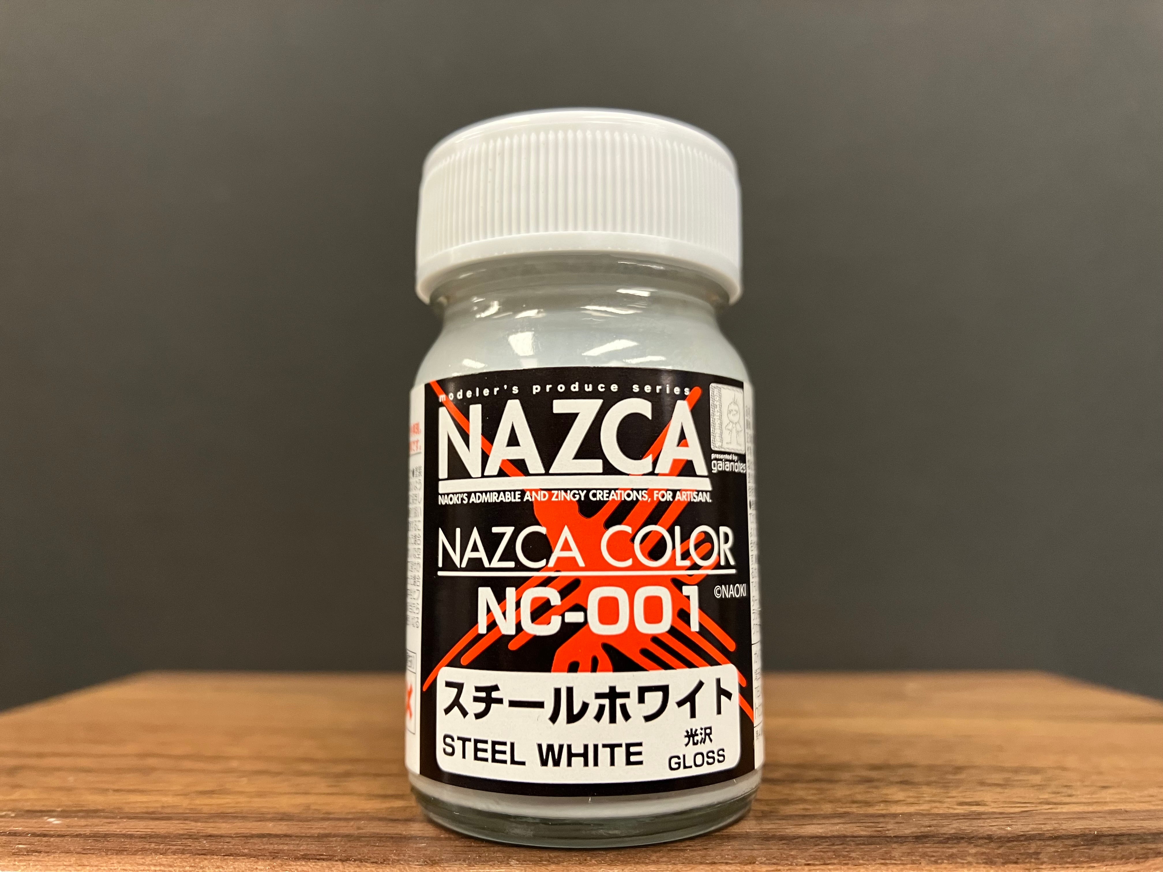 Gloss Steel White NC-001 光澤: 鋼白色