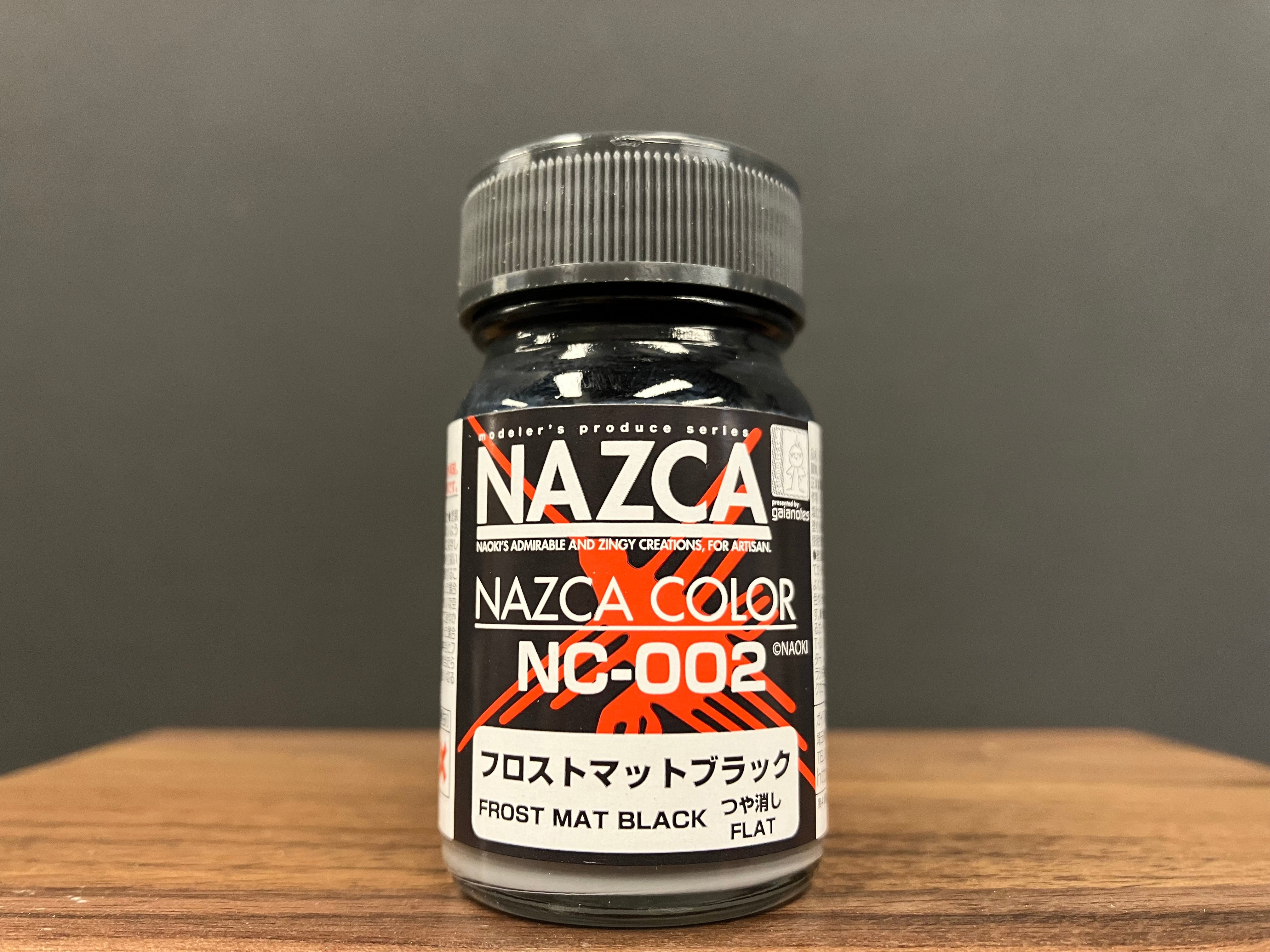 Flat Frost Mat Black NC-002 消光: 霜霧黑色