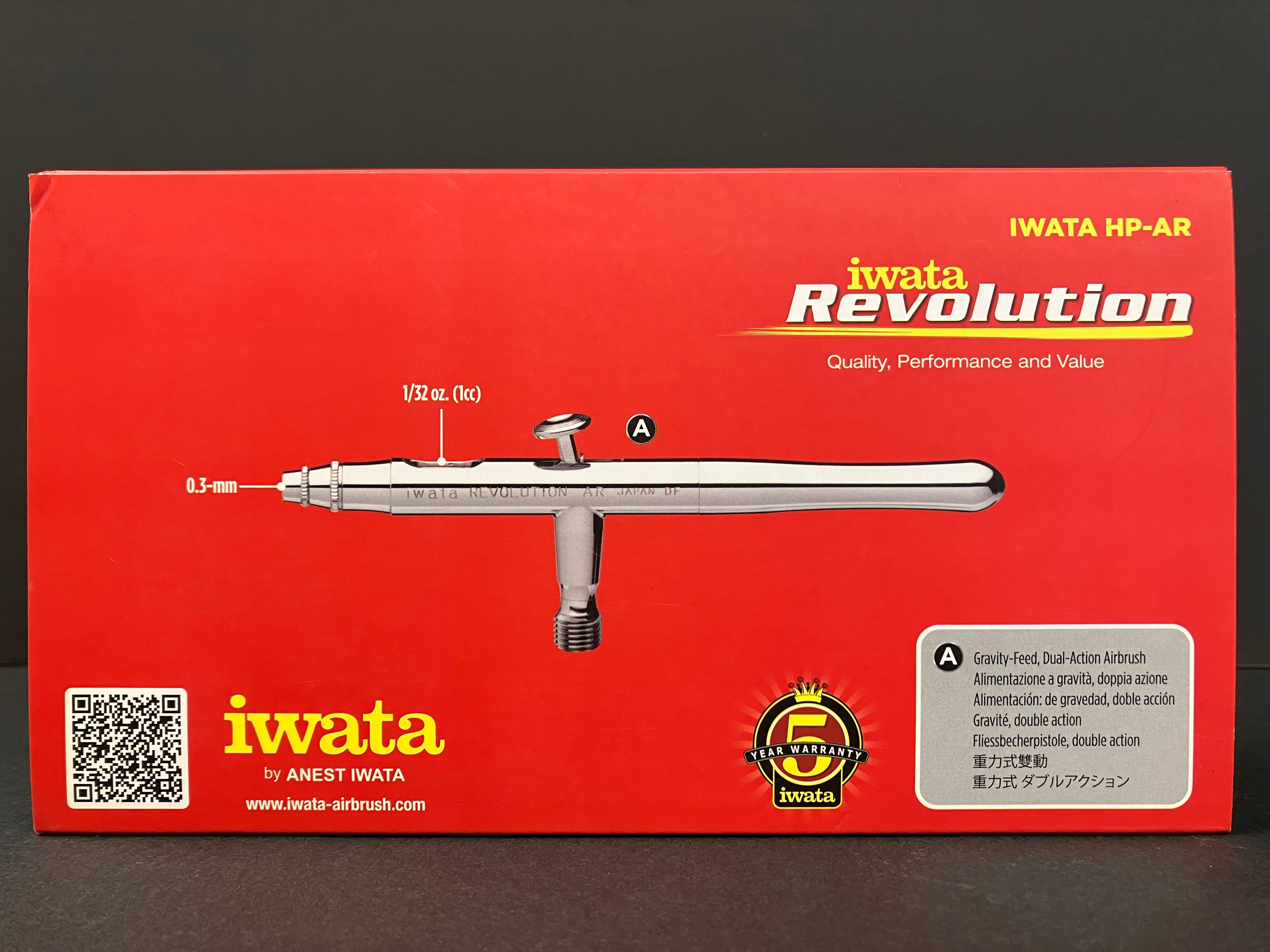 Revolution HP-AR Gravity Feed 0.3 mm Dual Action Airbrush R 1500