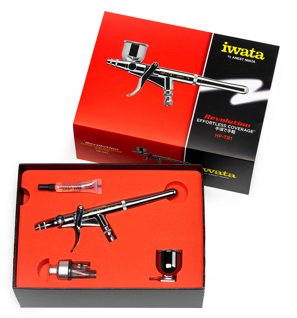 Revolution HP-TR1 Side Feed 0.3 mm Dual Action Trigger Airbrush R 5000