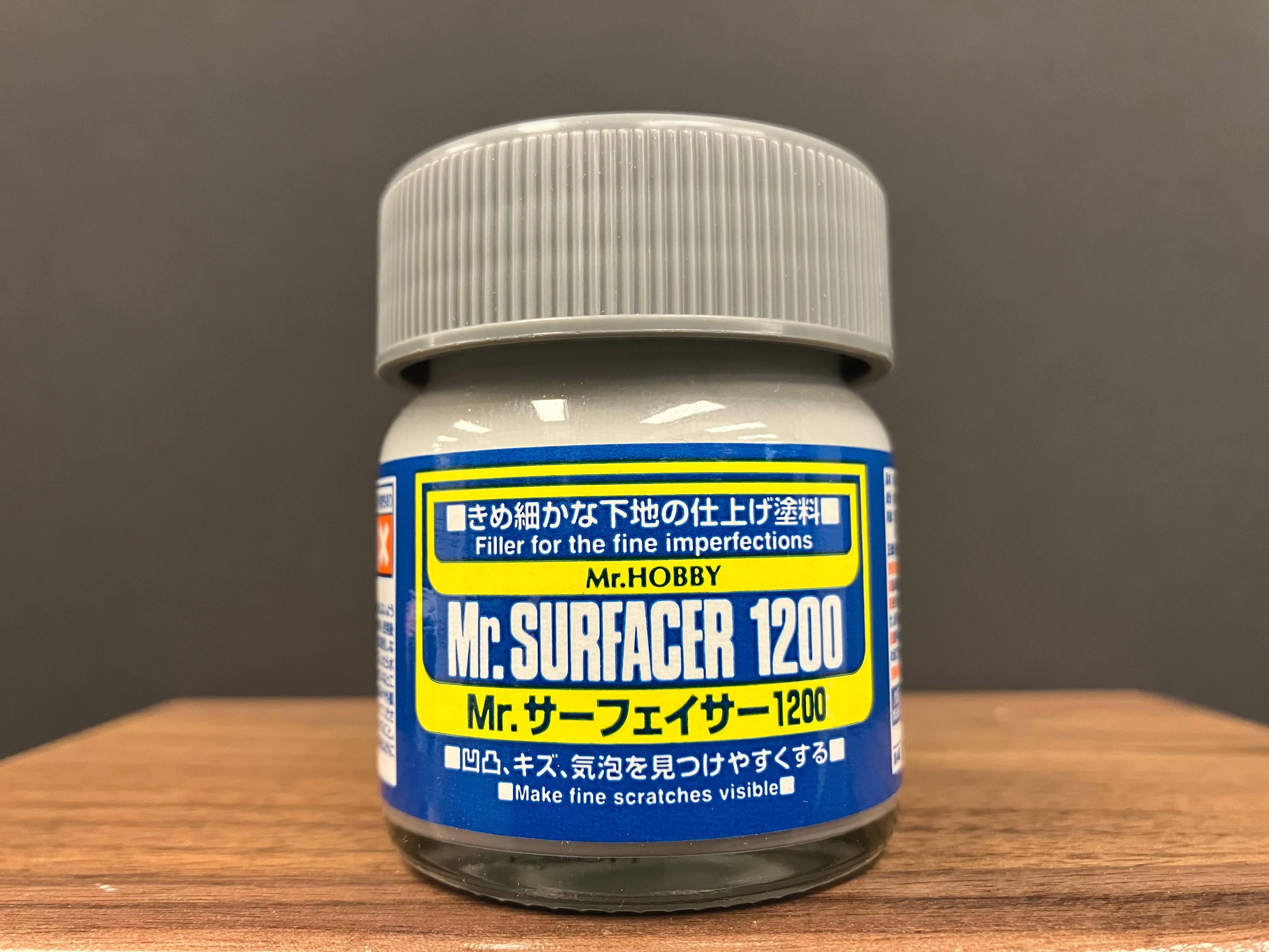 Mr. Surfacer 1200 Gray Bottle Type SF286