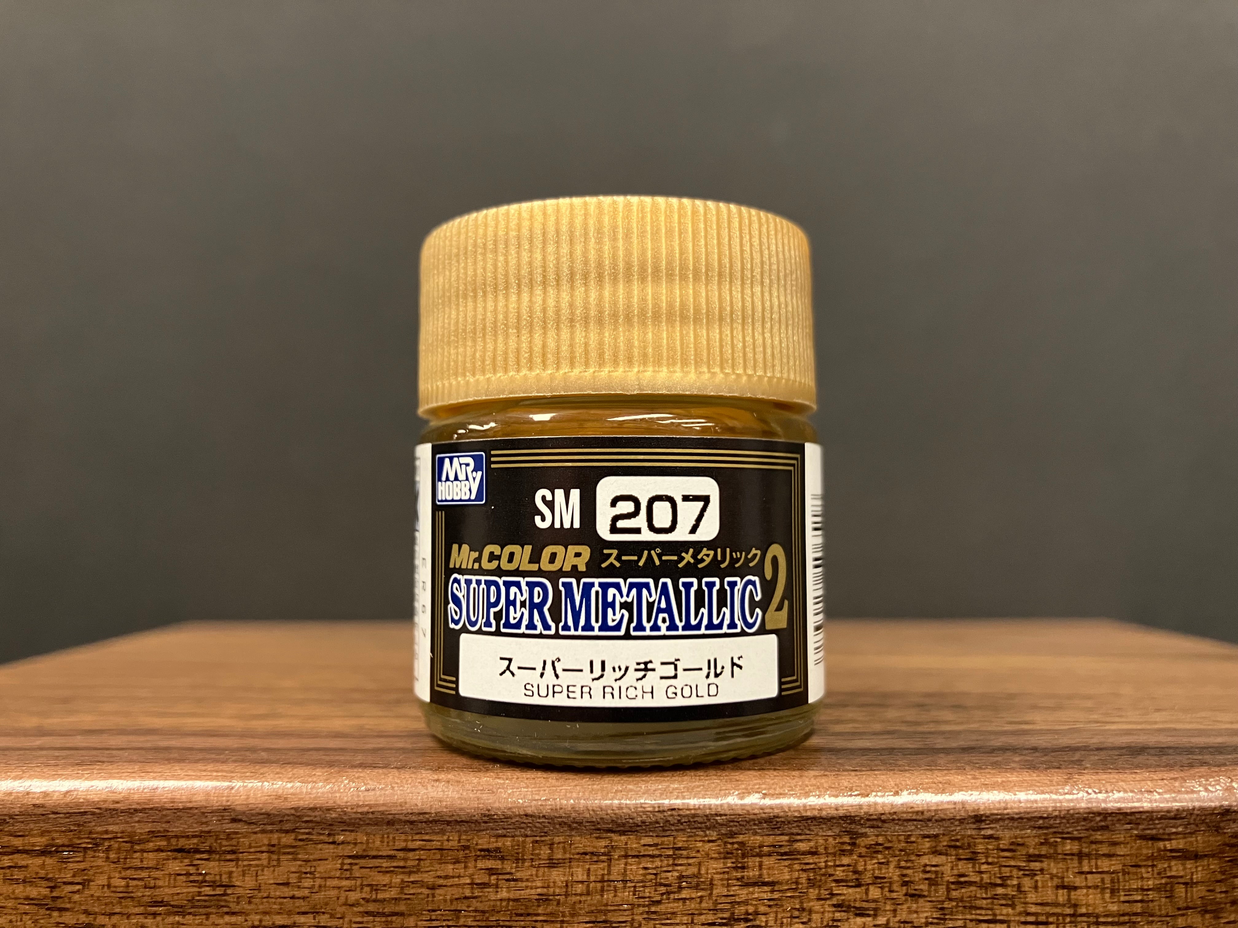 Mr. Color Super Metallic 2 Super Rich Gold SM207 超級富金 2