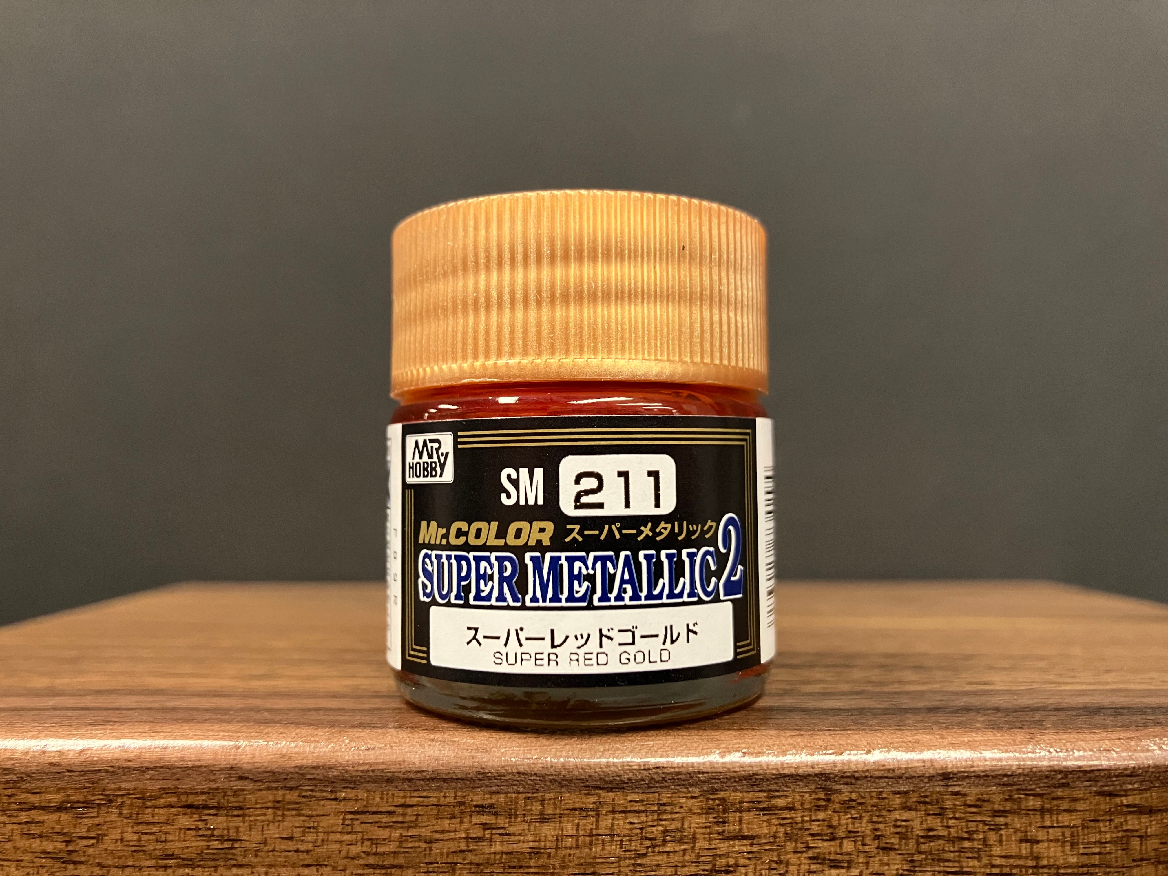 Mr. Color Super Metallic 2 Super Red Gold SM211 超級赤金 2