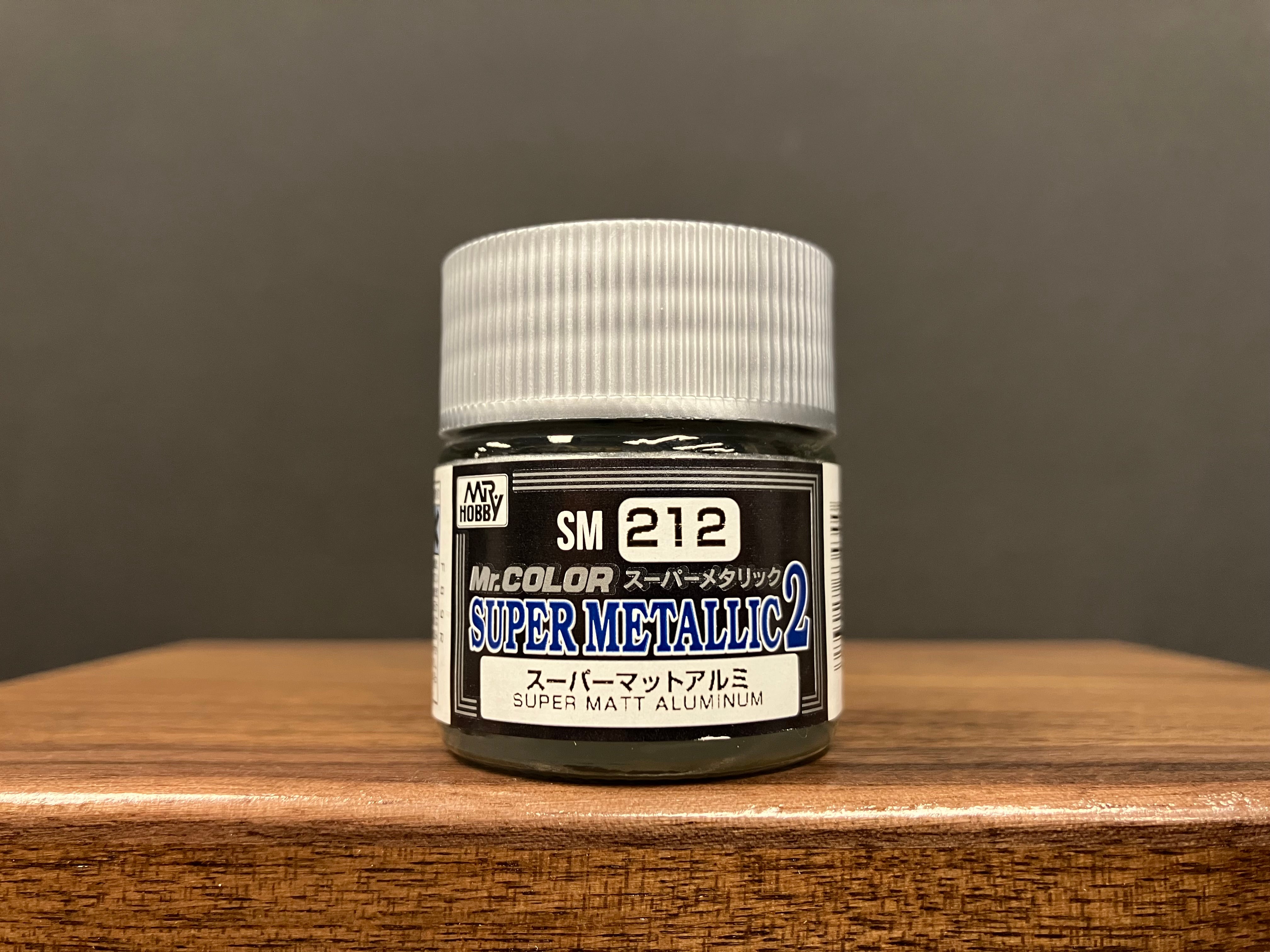 Mr. Color Super Metallic 2 Super Matt Aluminum SM212 超級啞面鋁 2