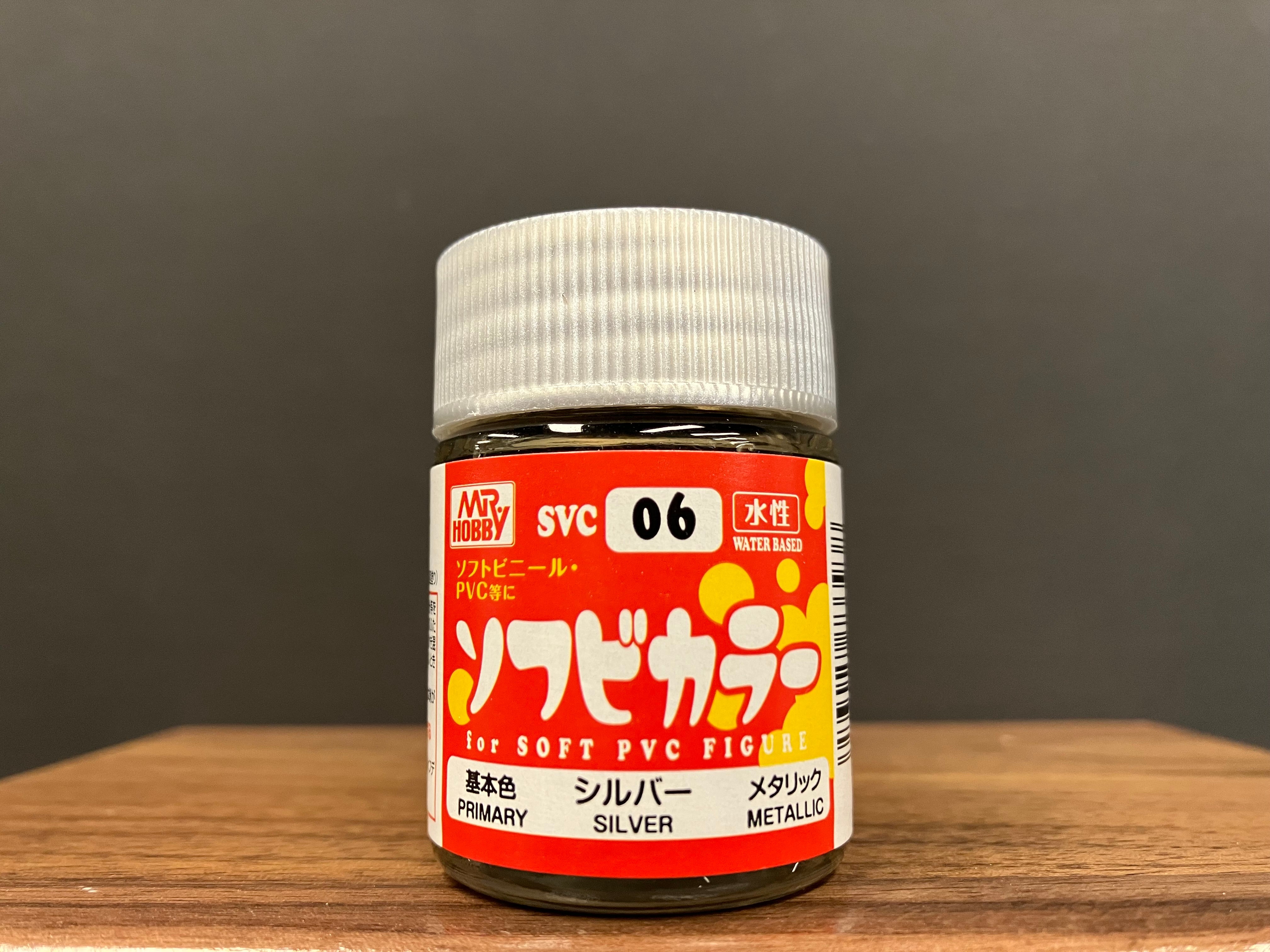 Soft Vinyl Color for Soft PVC Figure SVC01 - SVC08 水性軟乙烯基顏色 軟質塑膠公仔人偶景品玩具專用