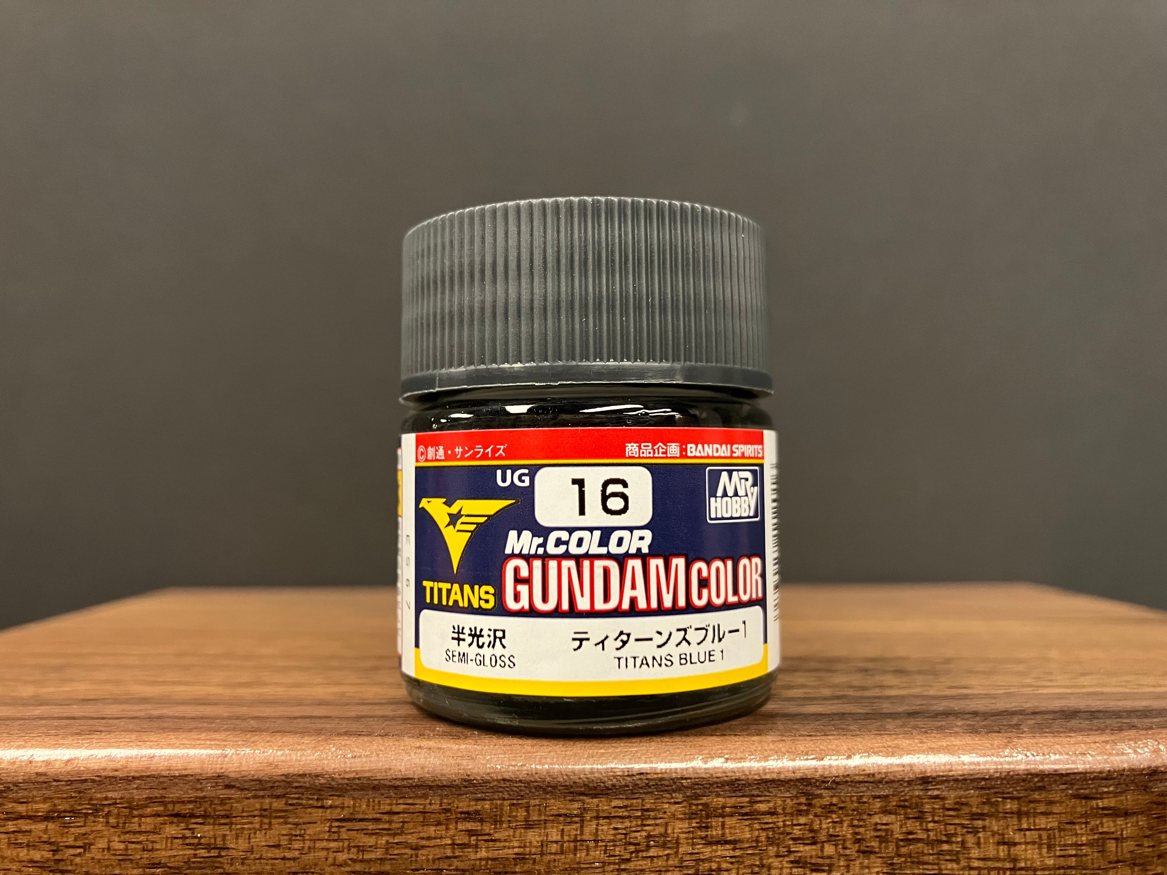 Semi-Gloss Titans Blue 1 UG 16 (泰坦斯高達專用藍色一號 - 半光澤)