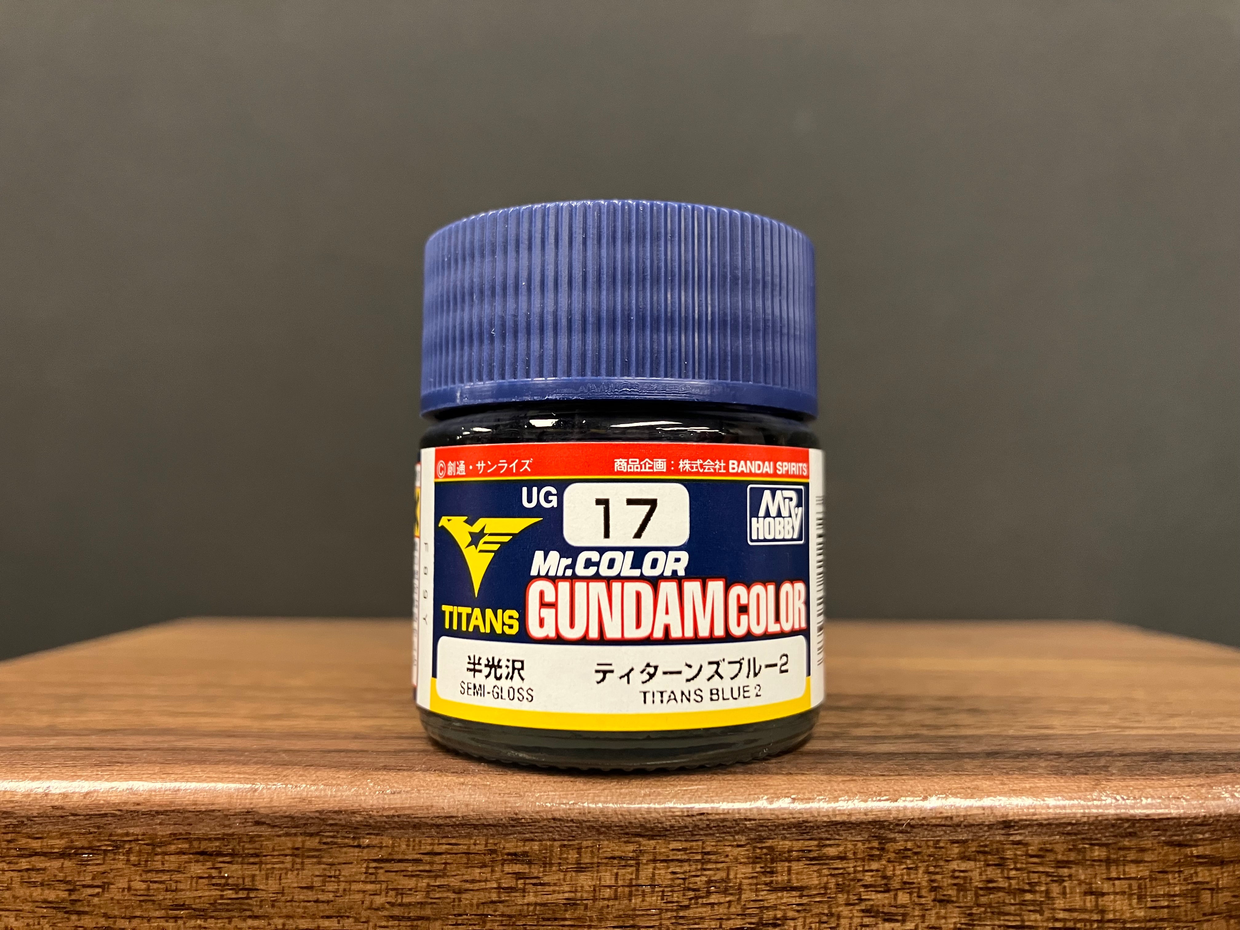 Semi-Gloss Titans Blue 2 UG 17 (泰坦斯高達專用藍色二號 - 半光澤)