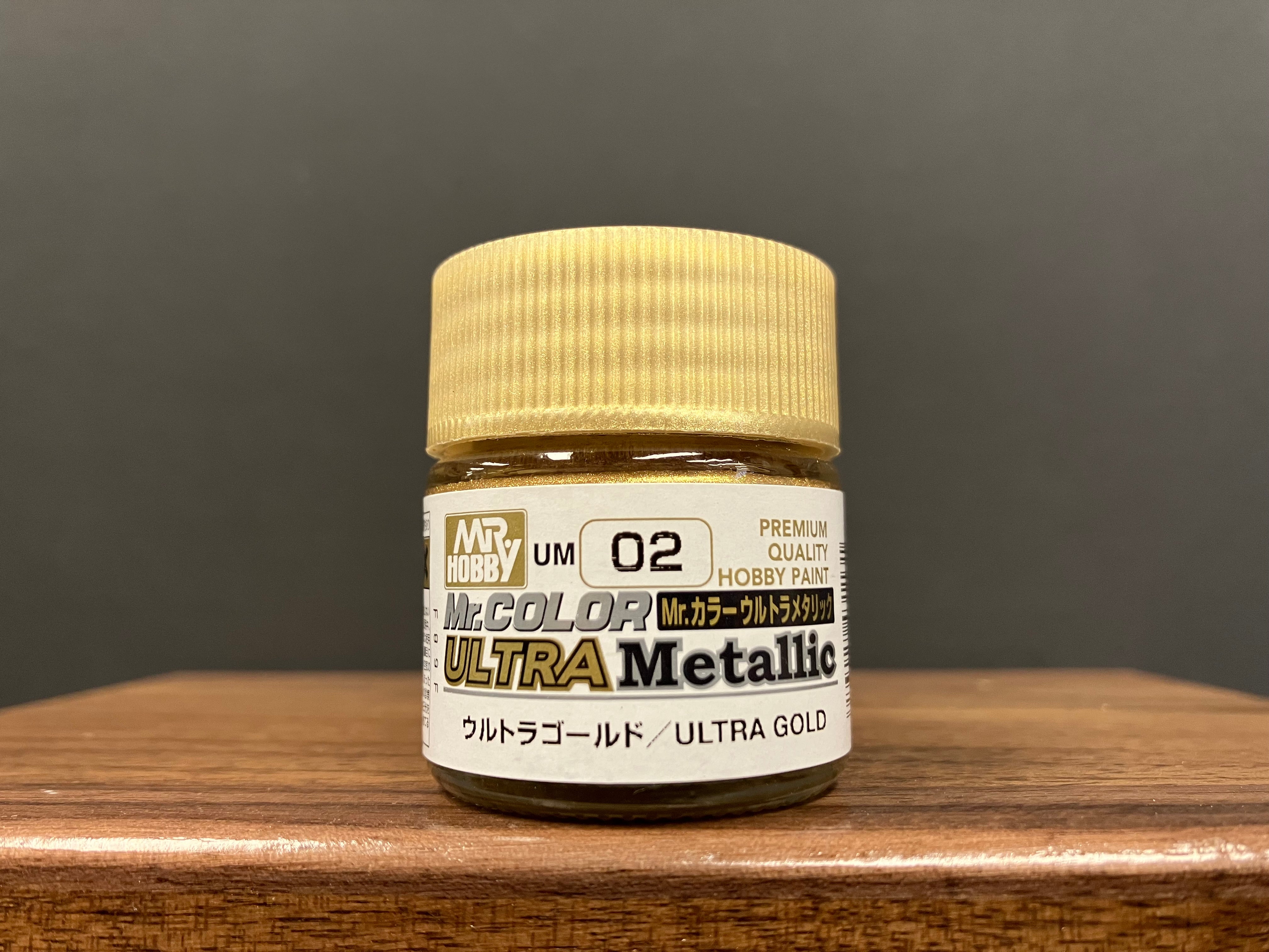 Premium Quality Hobby Paint ~ Mr. Color Ultra Metallic UM01 & UM02 極緻金屬漆