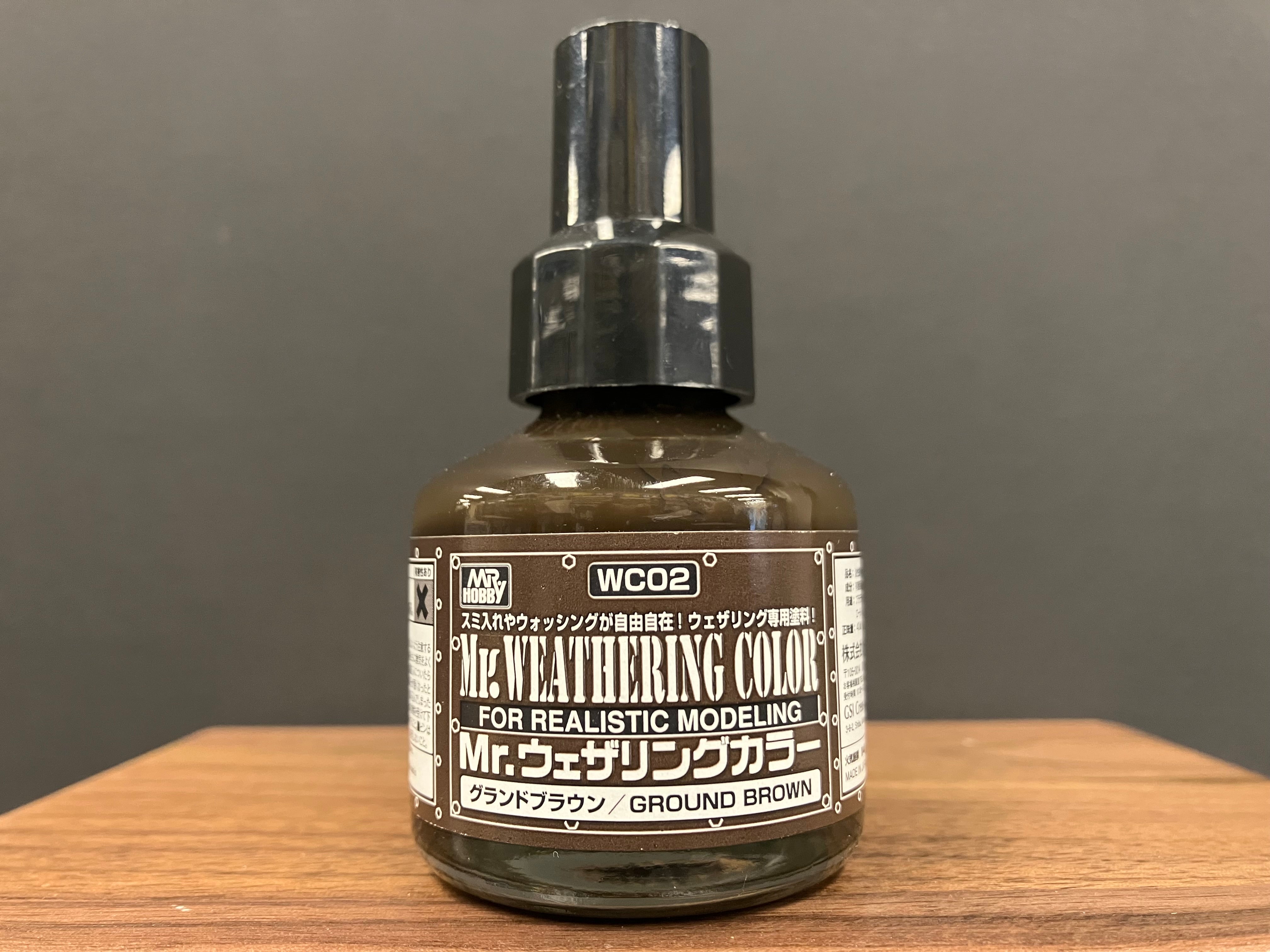 Mr. Weathering Color Ground Brown WC02