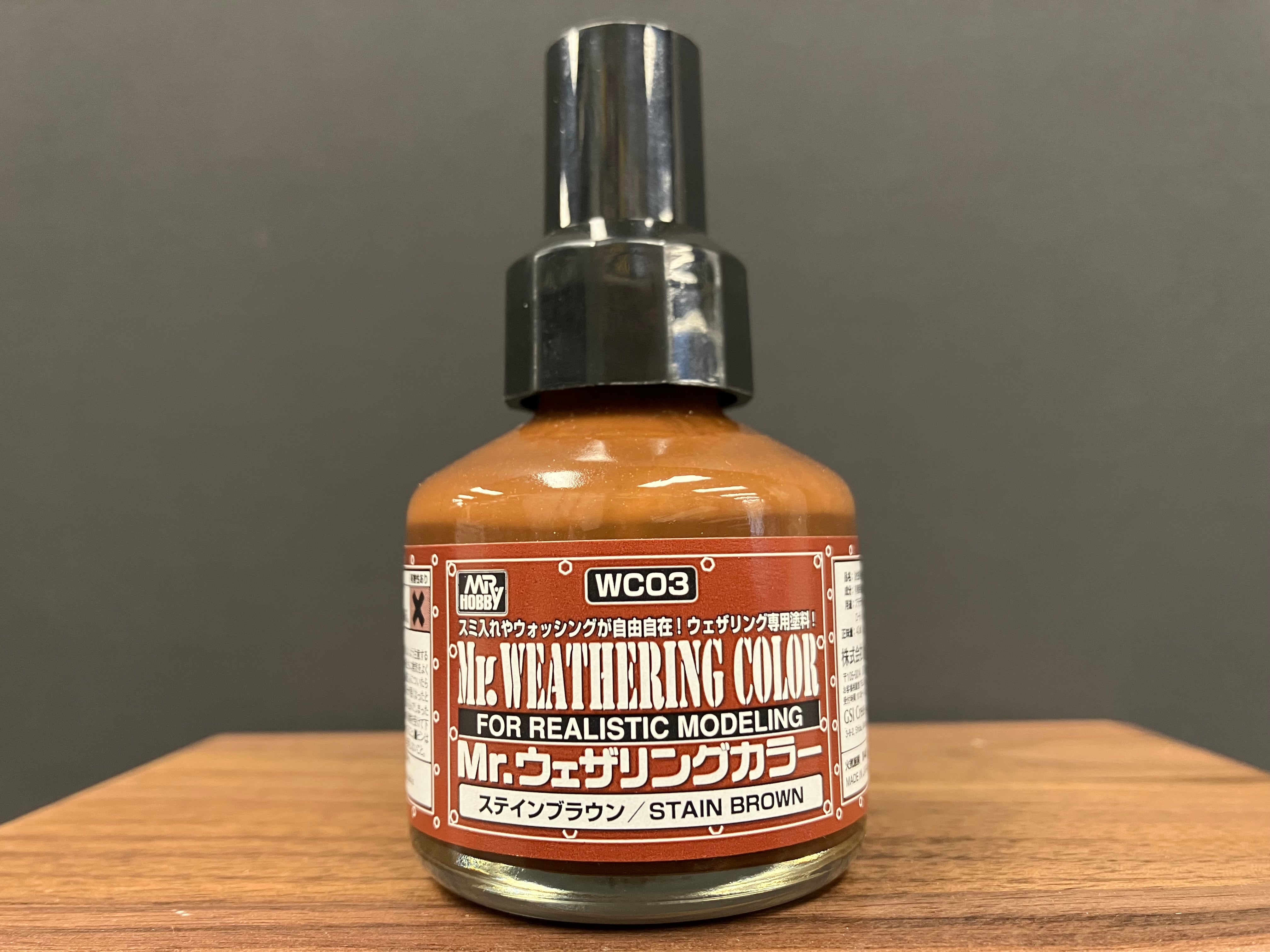 Mr. Weathering Color Stain Brown WC03