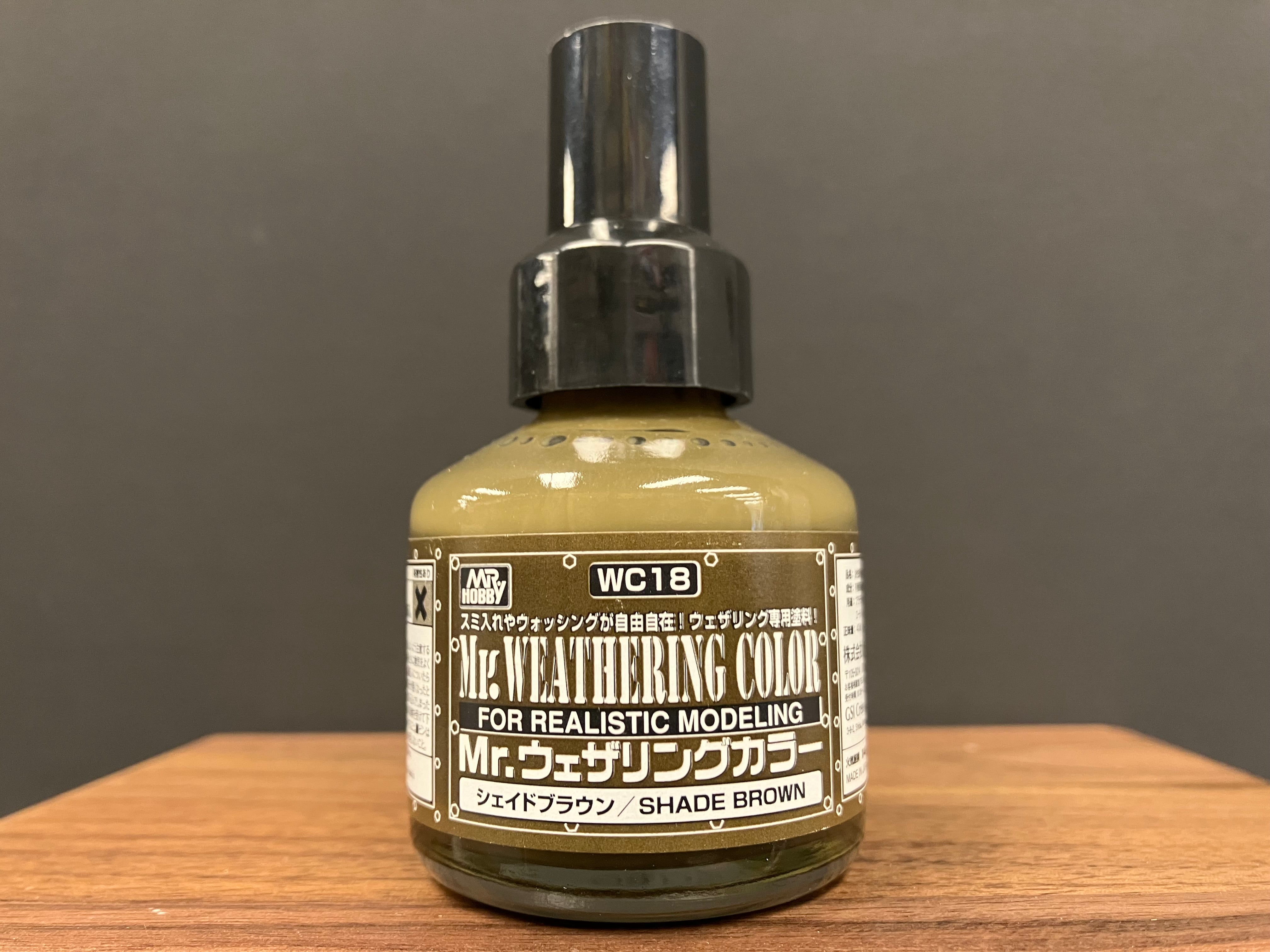 Mr. Weathering Color Shade Brown WC18