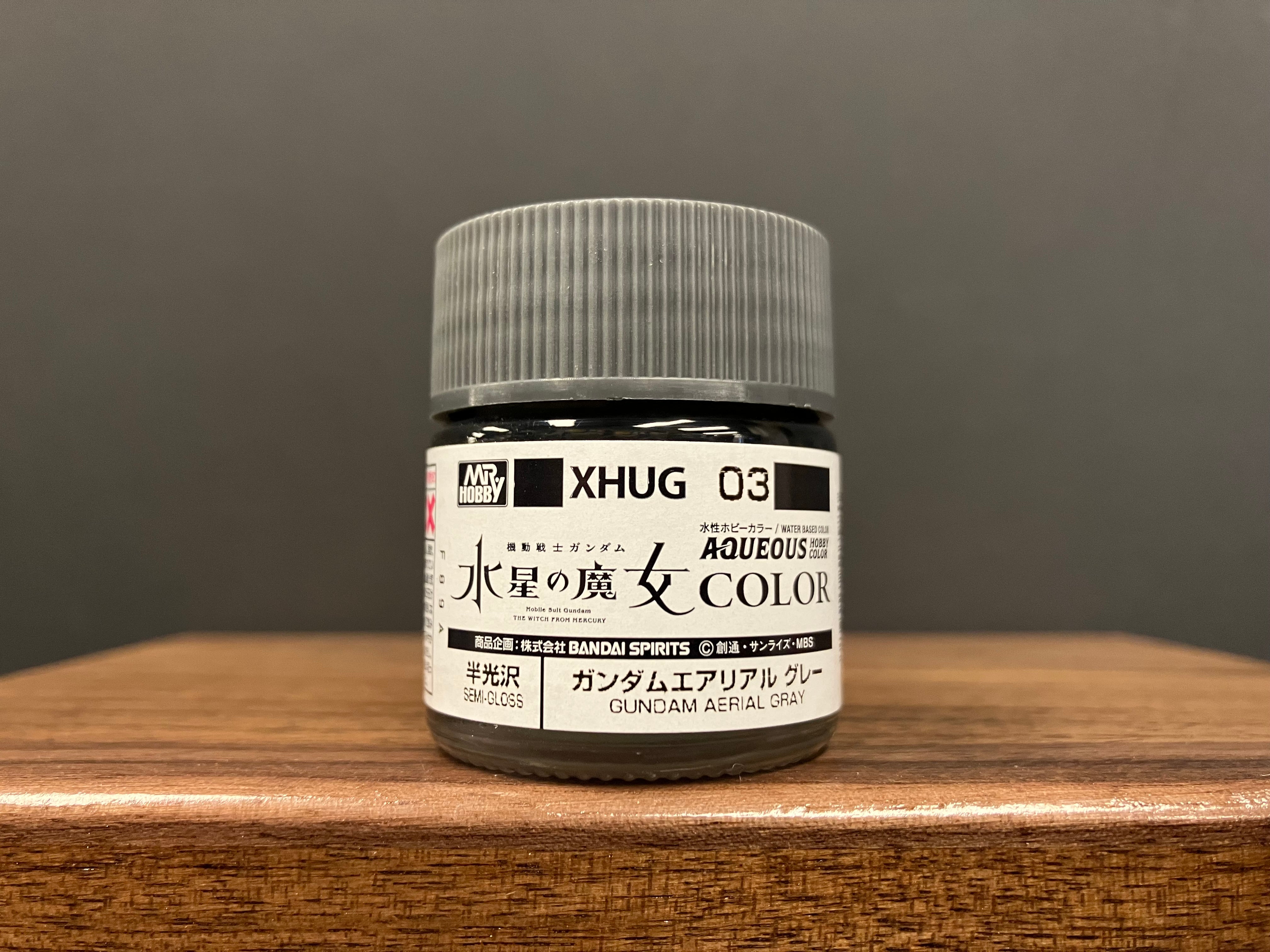 Semi-Gloss Gundam Aerial Gray XHUG 03 (風靈高達專用灰色 - 半光澤)