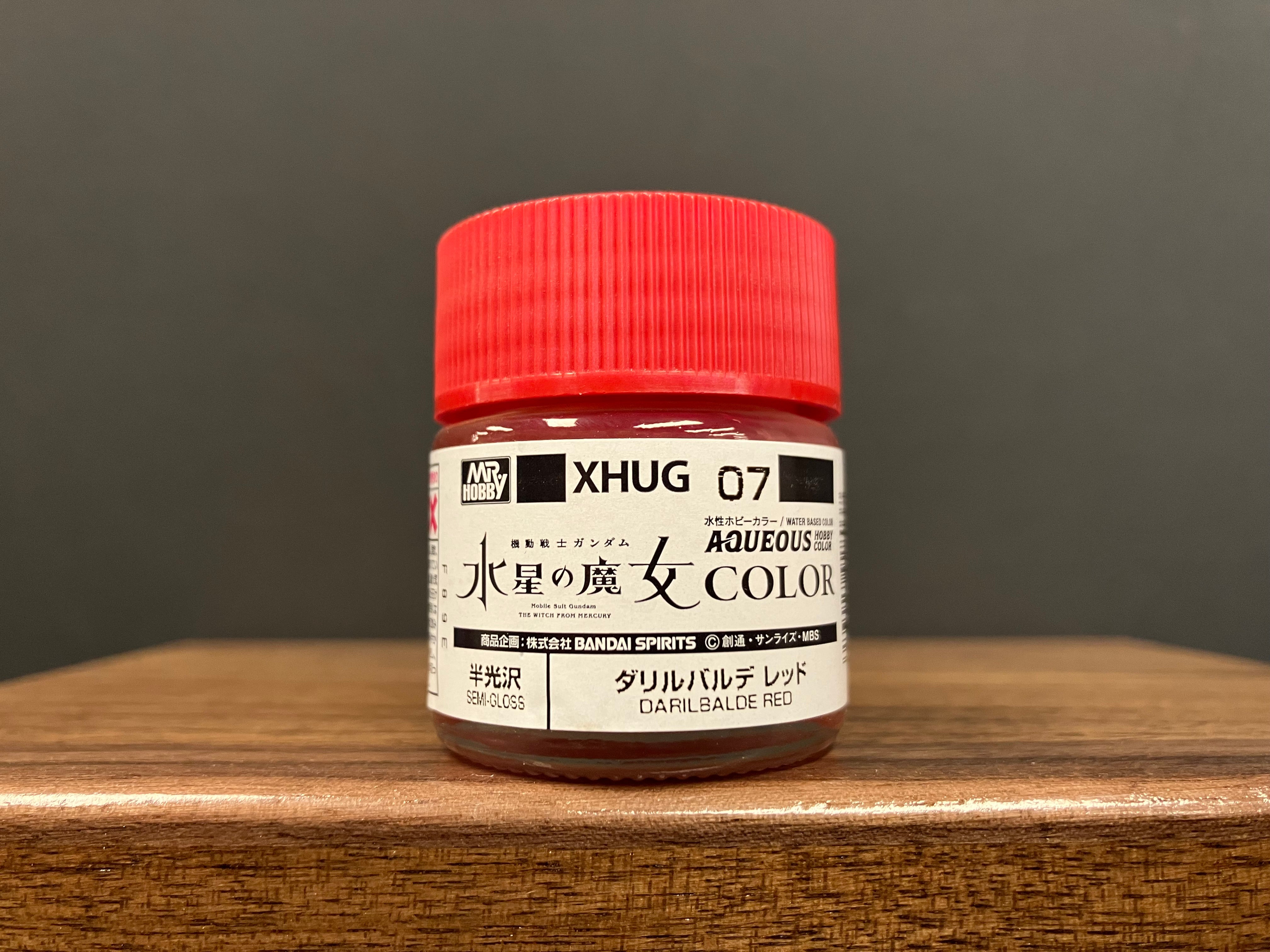 Semi-Gloss Darilbalde Red XHUG 07 (達里魯巴路迪專用紅色 - 半光澤)