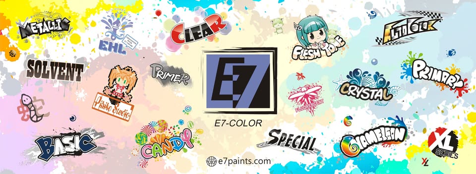 E7 Paints Cement 系列 [接着劑/膠水]