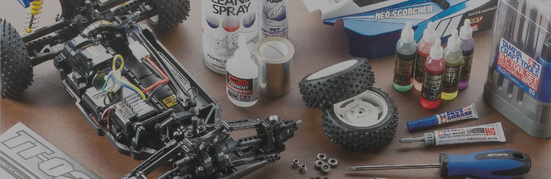 Tamiya R/C & Mini 4WD Tools