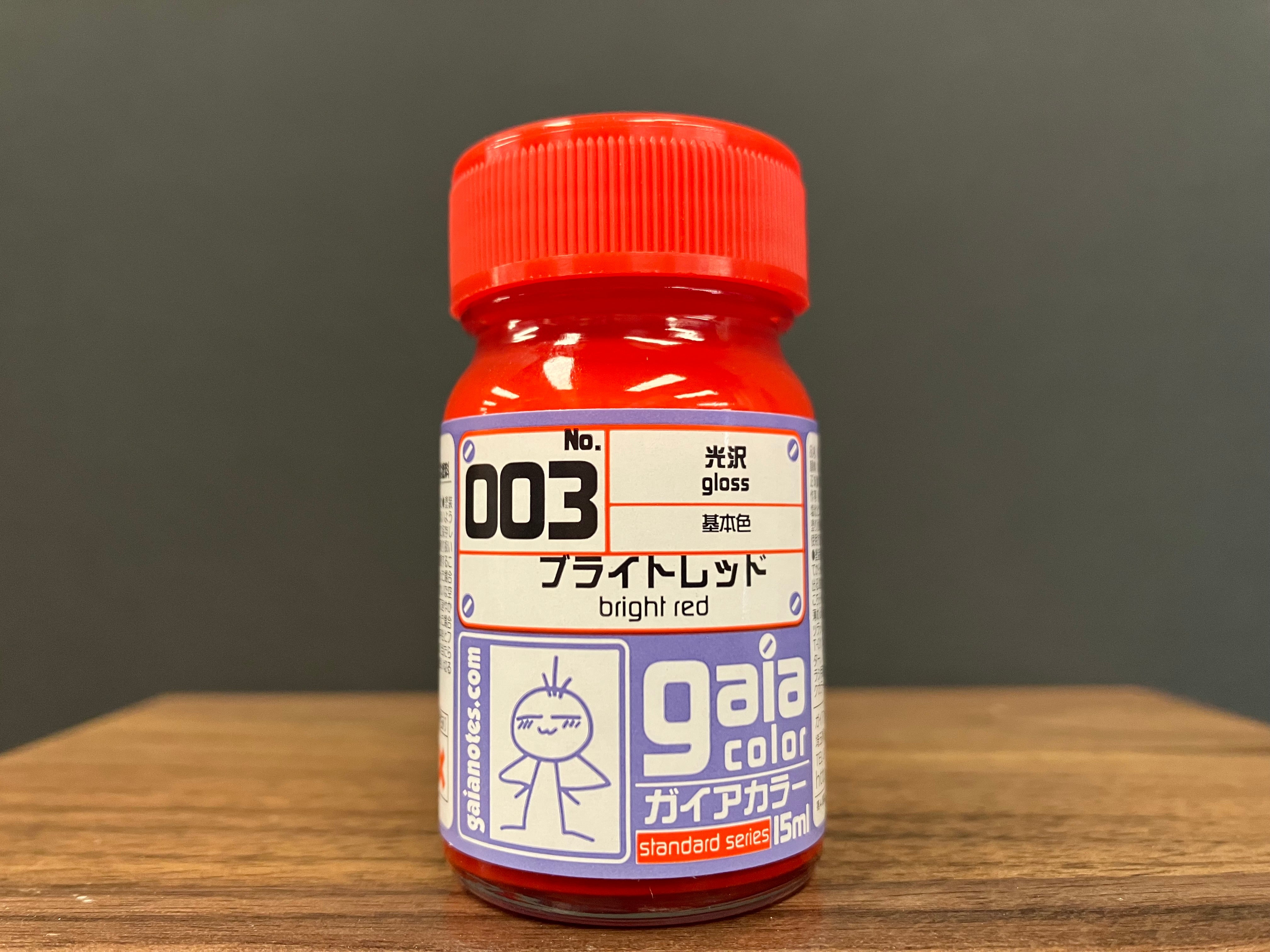 Gloss Bright Red 003 光澤: 鮮紅色 基本色