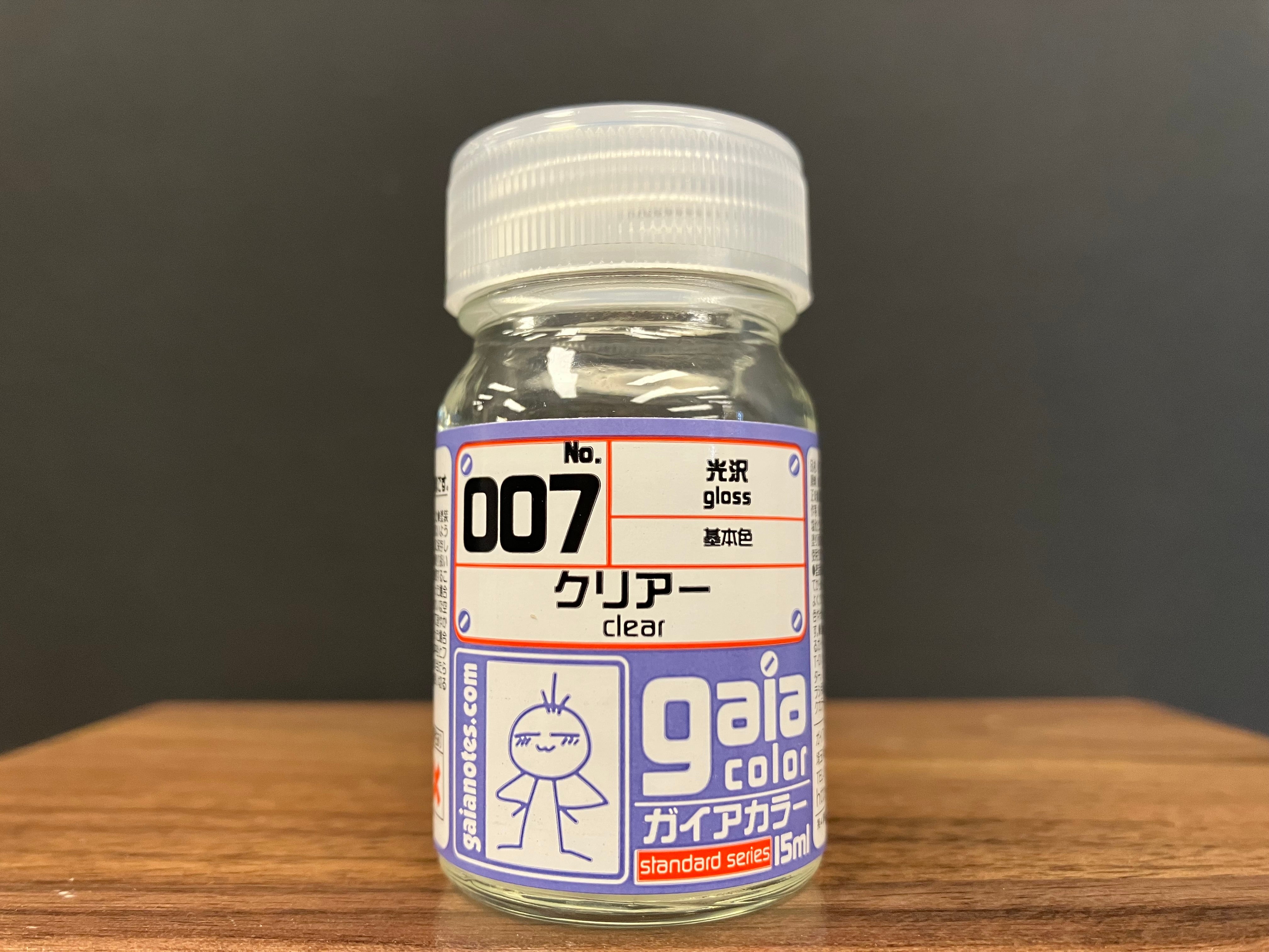 Gloss Transparent Clear 007 光澤: 透明 基本色